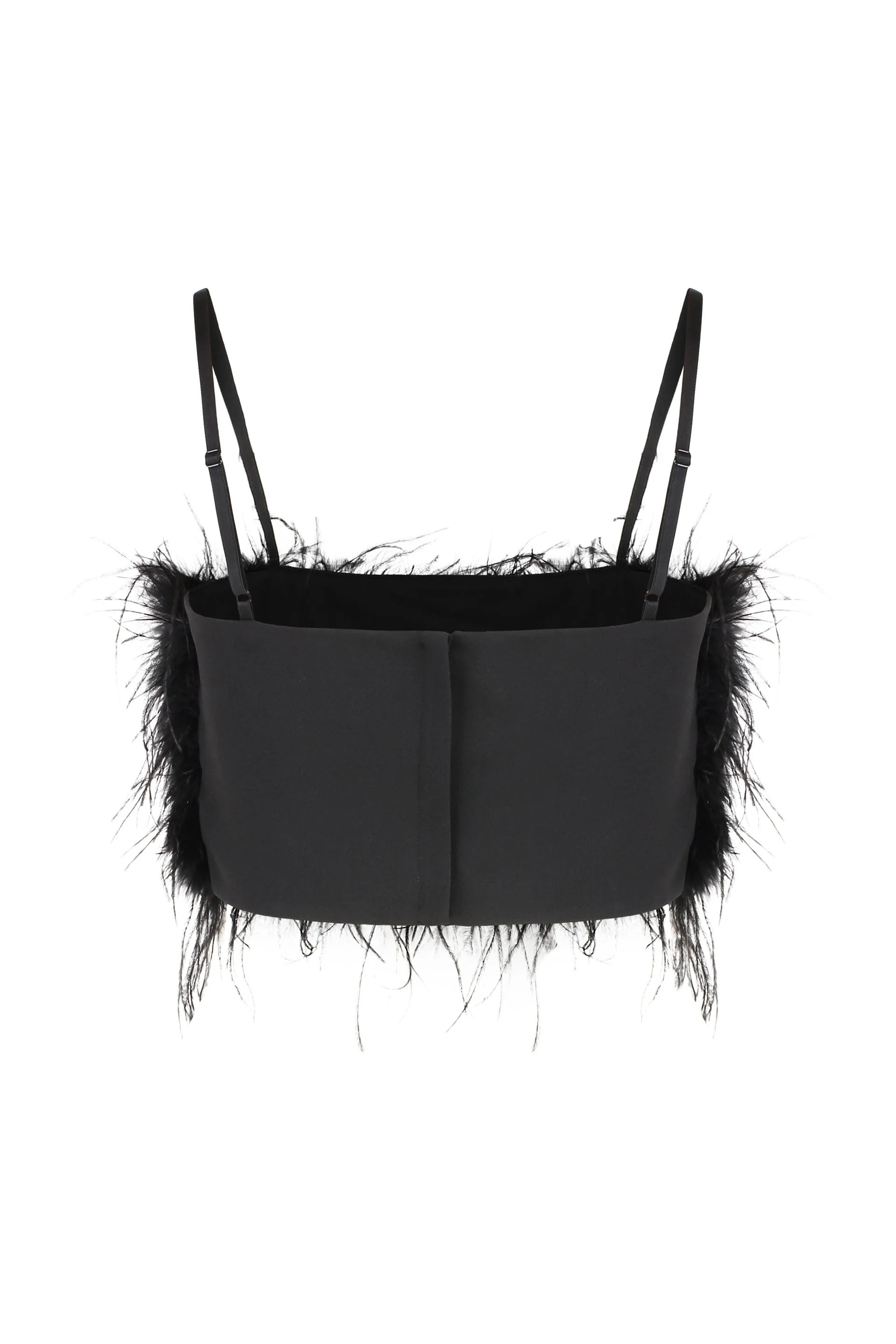 Pinko Feather-Detail Back Zip Top - Image 2