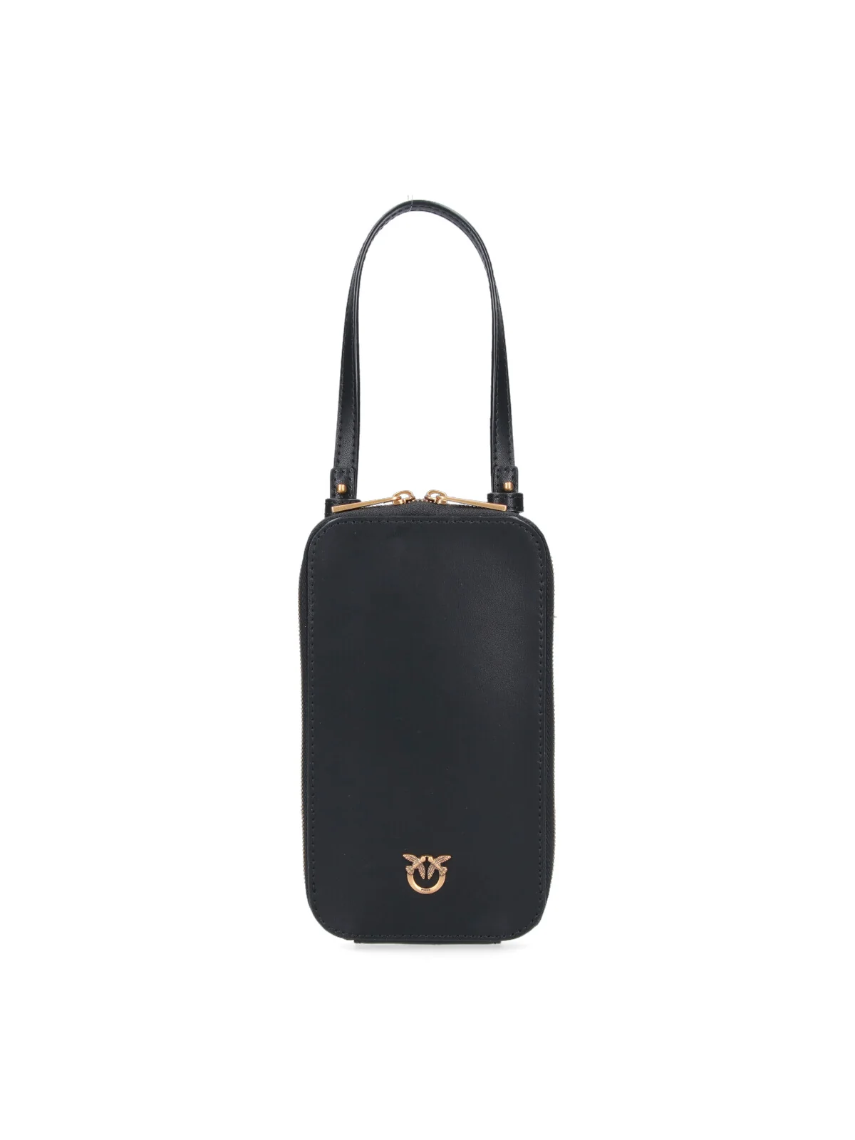 Pinko I-Tech 100% Leather Accessories Crossbody Bag