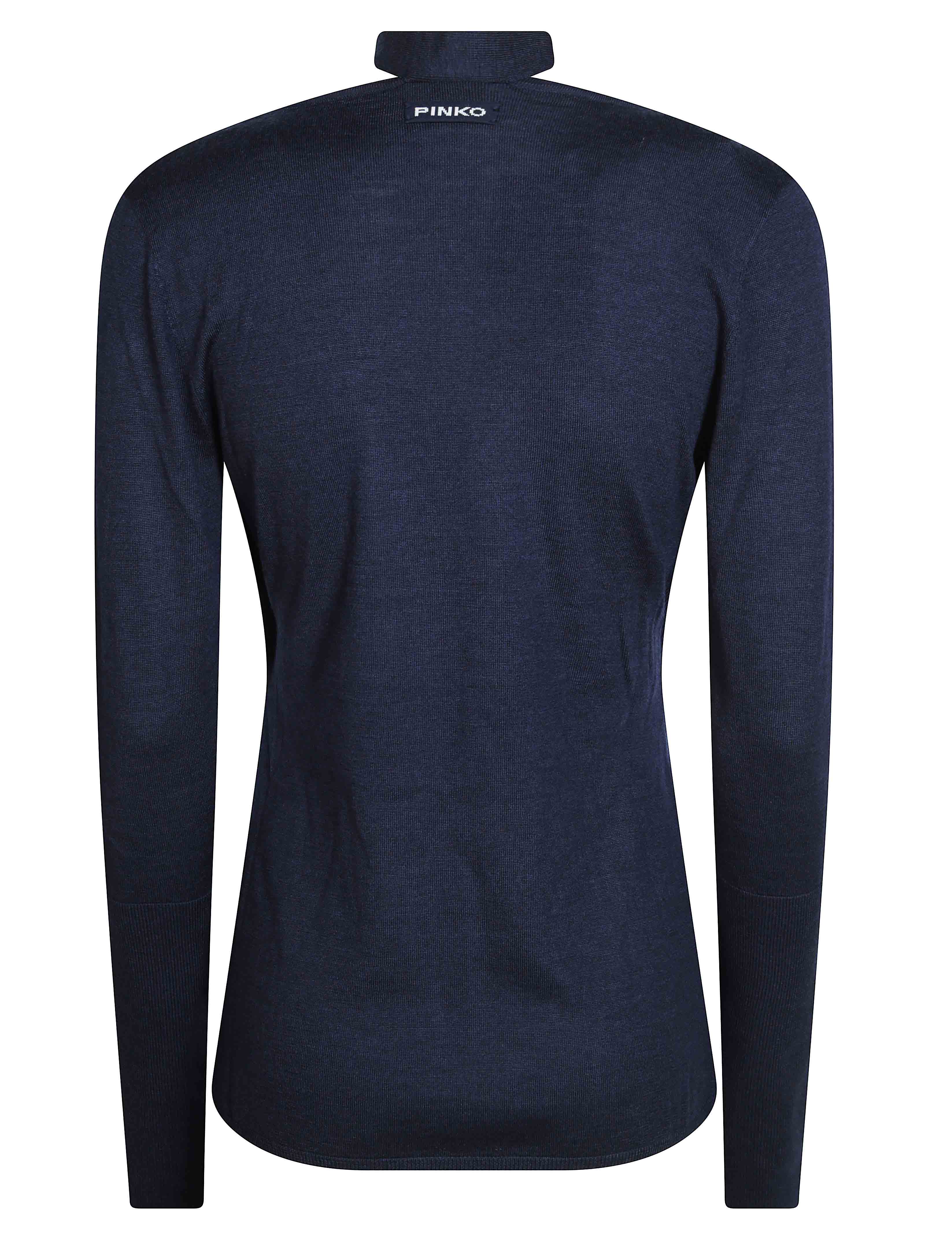 Pinko Lingerie-Inspired Lightweight Wool Sweater - Image 2