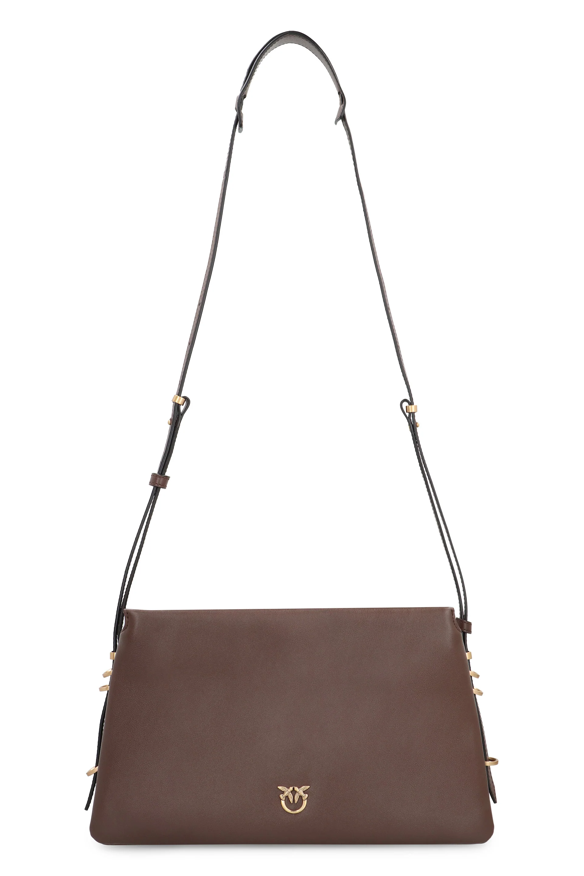 Pinko One Two Three Calf Leather Mini Crossbody Handbag - Image 5