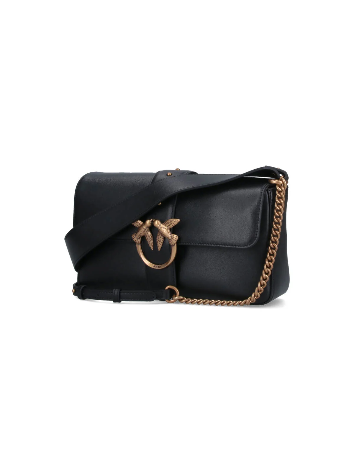 Pinko Women’s Leather Mini-Ready Crossbody Bag - Image 4