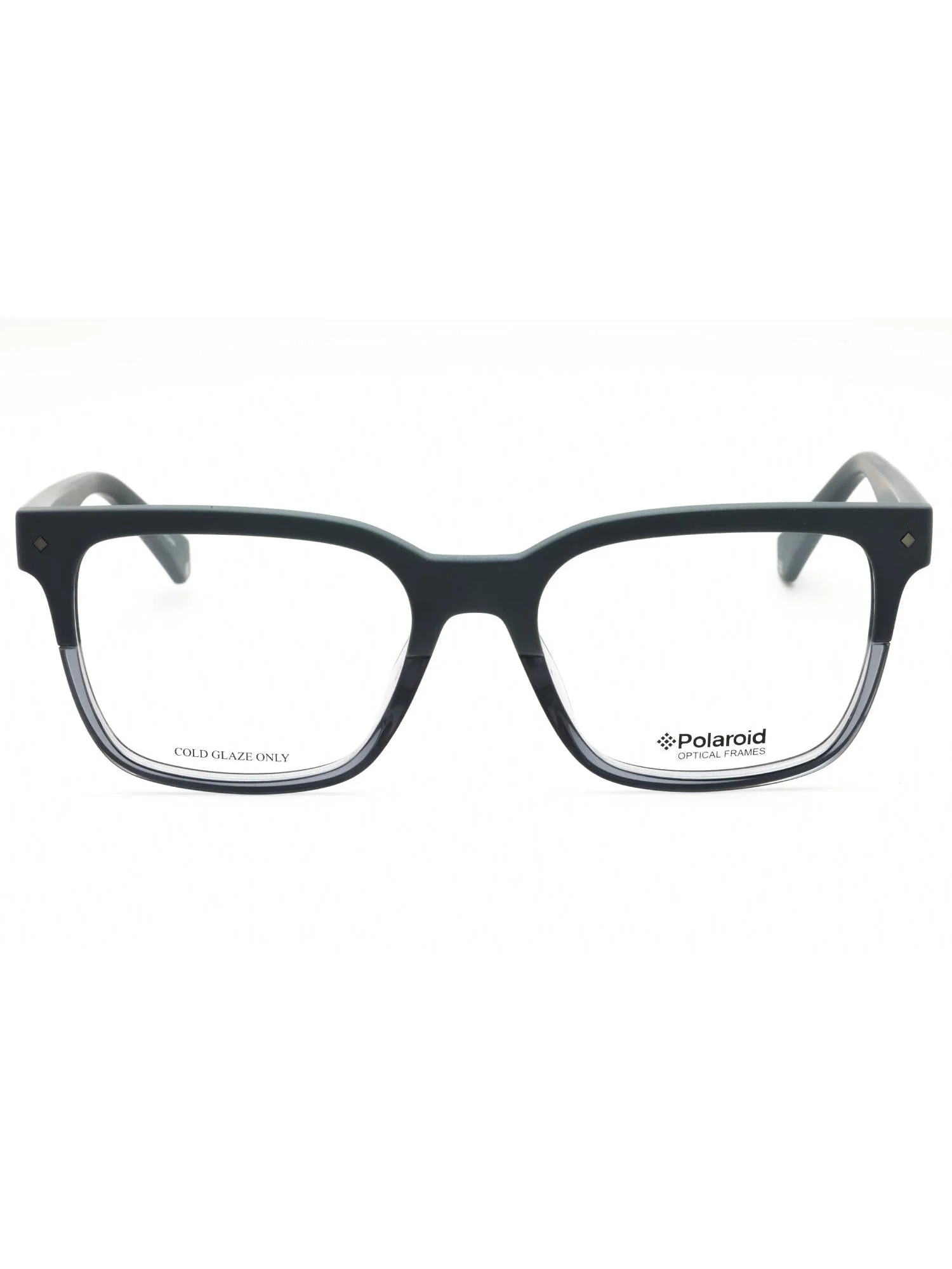 Polaroid Core Pld D 343 Rectangular Men’s Plastic Eyeglasses with Clear Demo Lens - Image 3