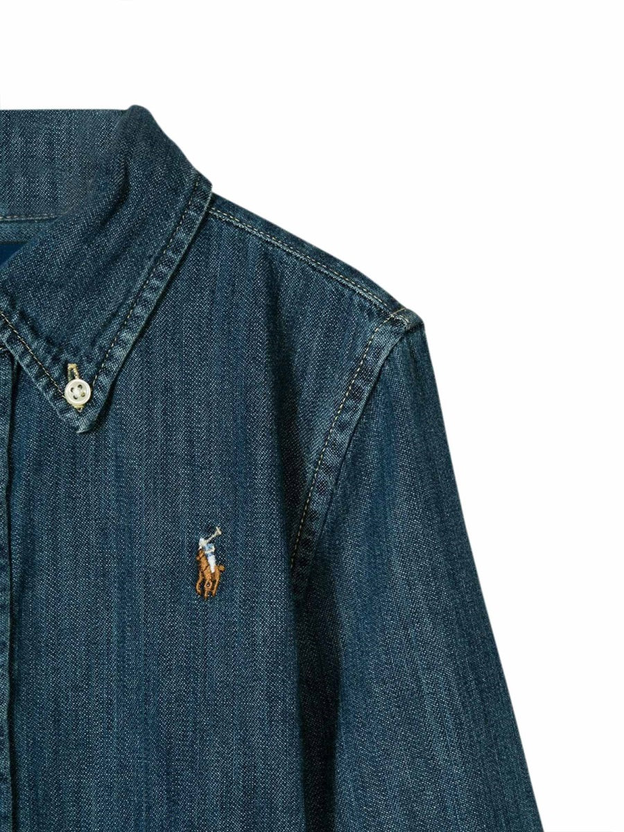Polo Ralph Lauren Girls' Classic Polo Dress - Image 5