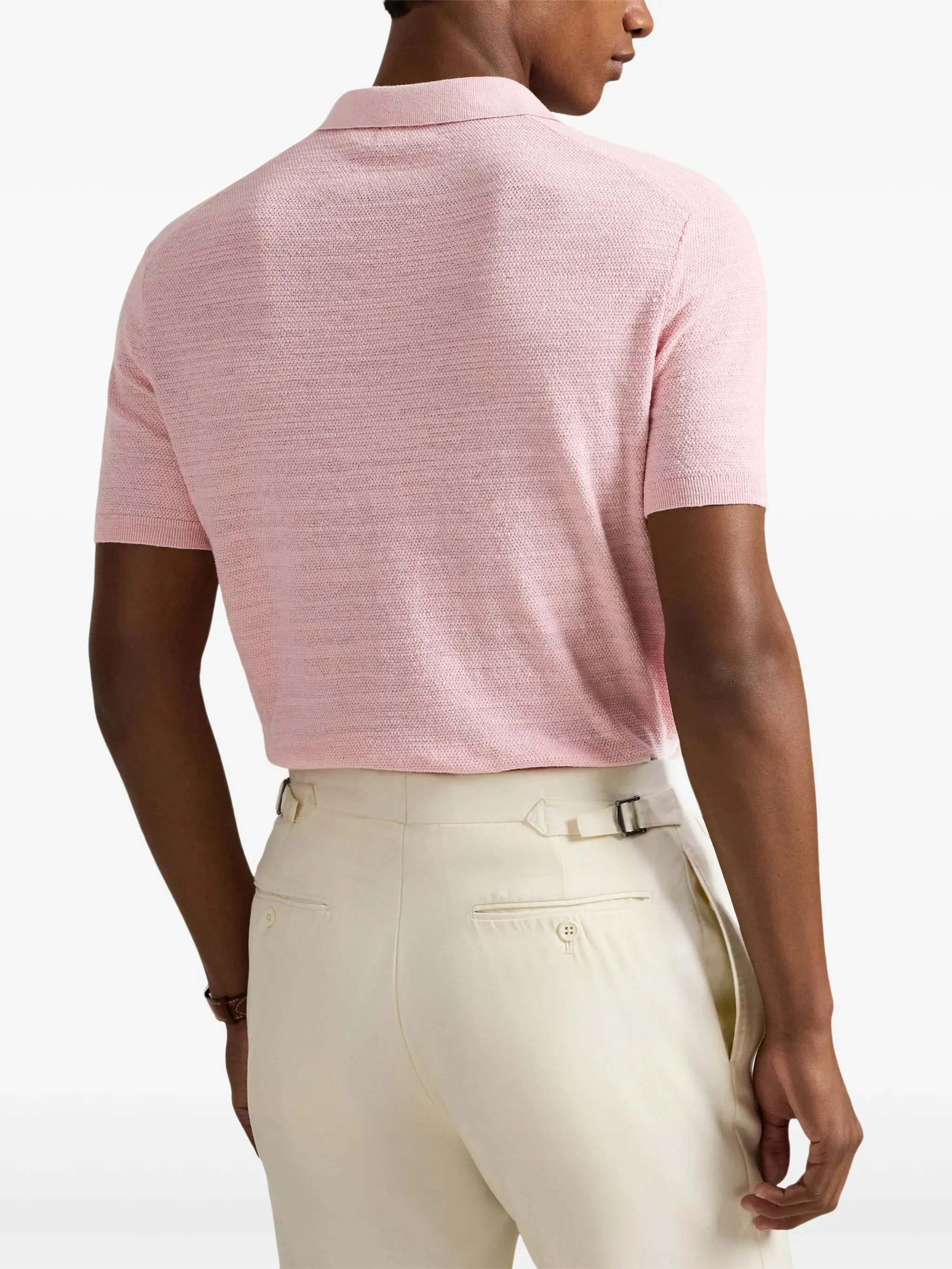 Polo Ralph Lauren Rib-knit Johnny Collar Polo - Image 3