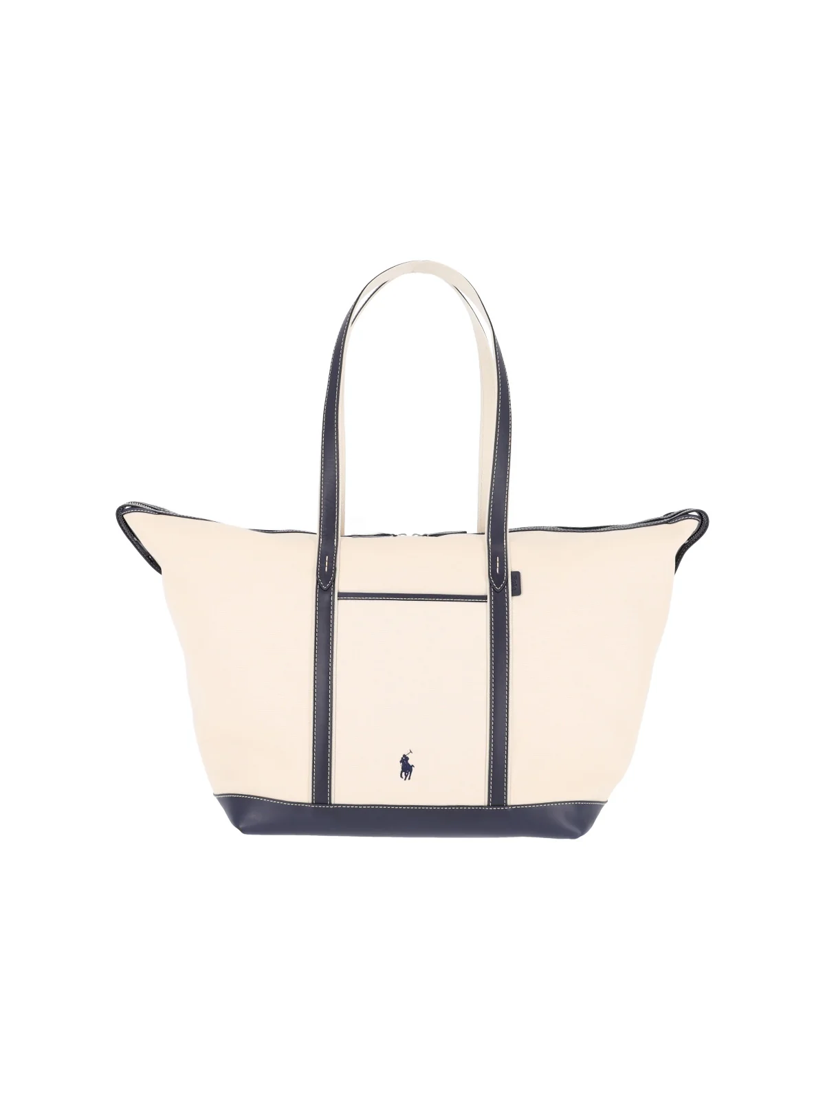 Polo Ralph Lauren Women's Cotton-Nylon and Cow Leather Bag