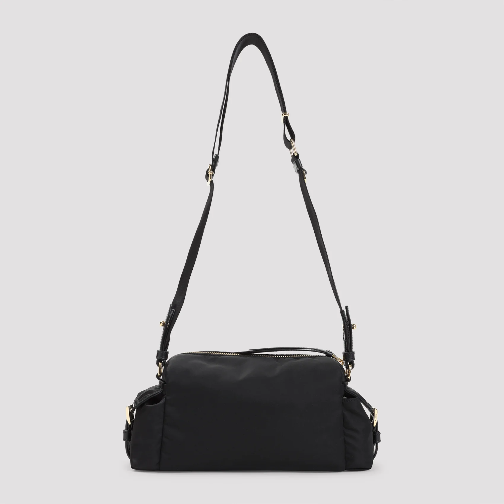 Prada Bandolier Shoulder Bag in Recycled Polyamide & Leather, 26cm x 12cm x 10cm - Image 4
