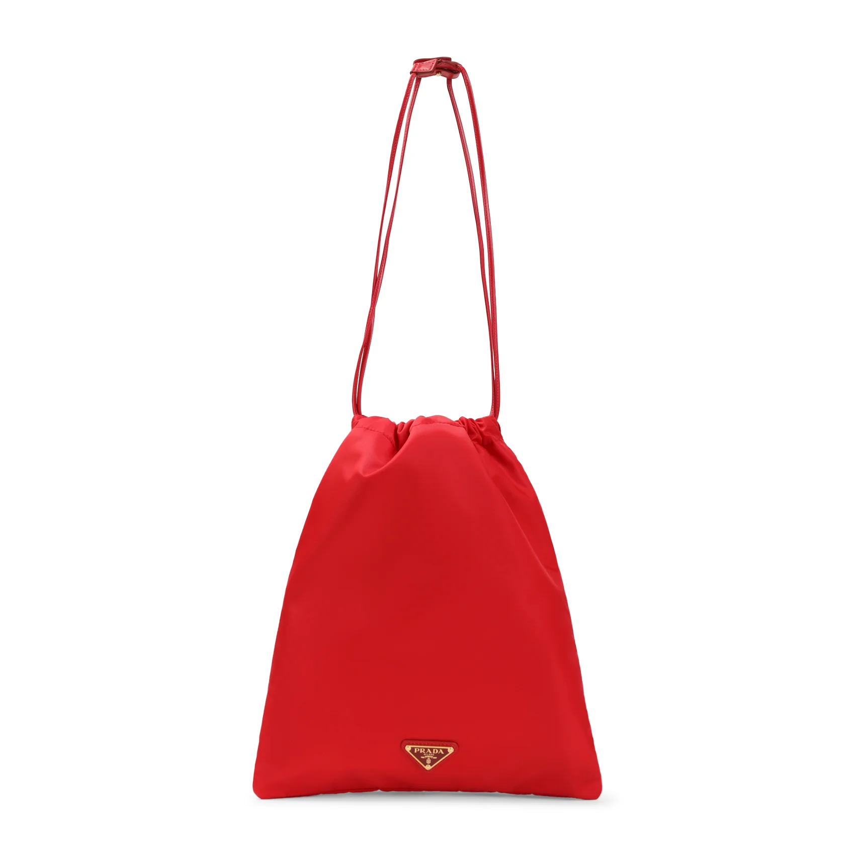 Prada Re-Nylon Pouch Handbag Shoulder Bag with Dimensions W29cm H35cm D5cm - Image 2