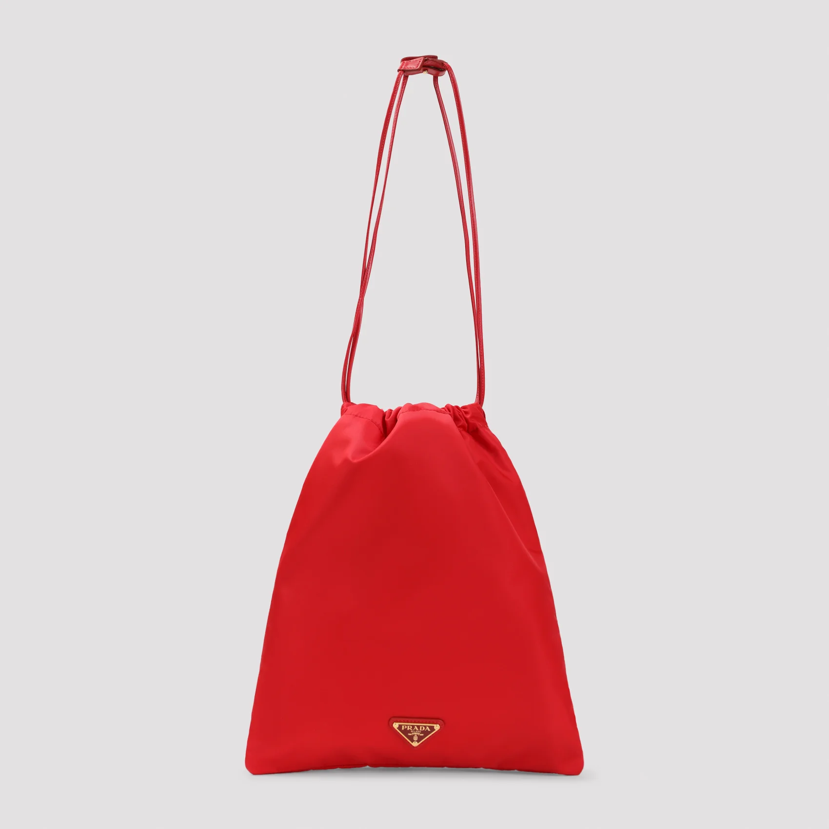 Prada Re-Nylon Pouch Handbag Shoulder Bag with Dimensions W29cm H35cm D5cm - Image 3