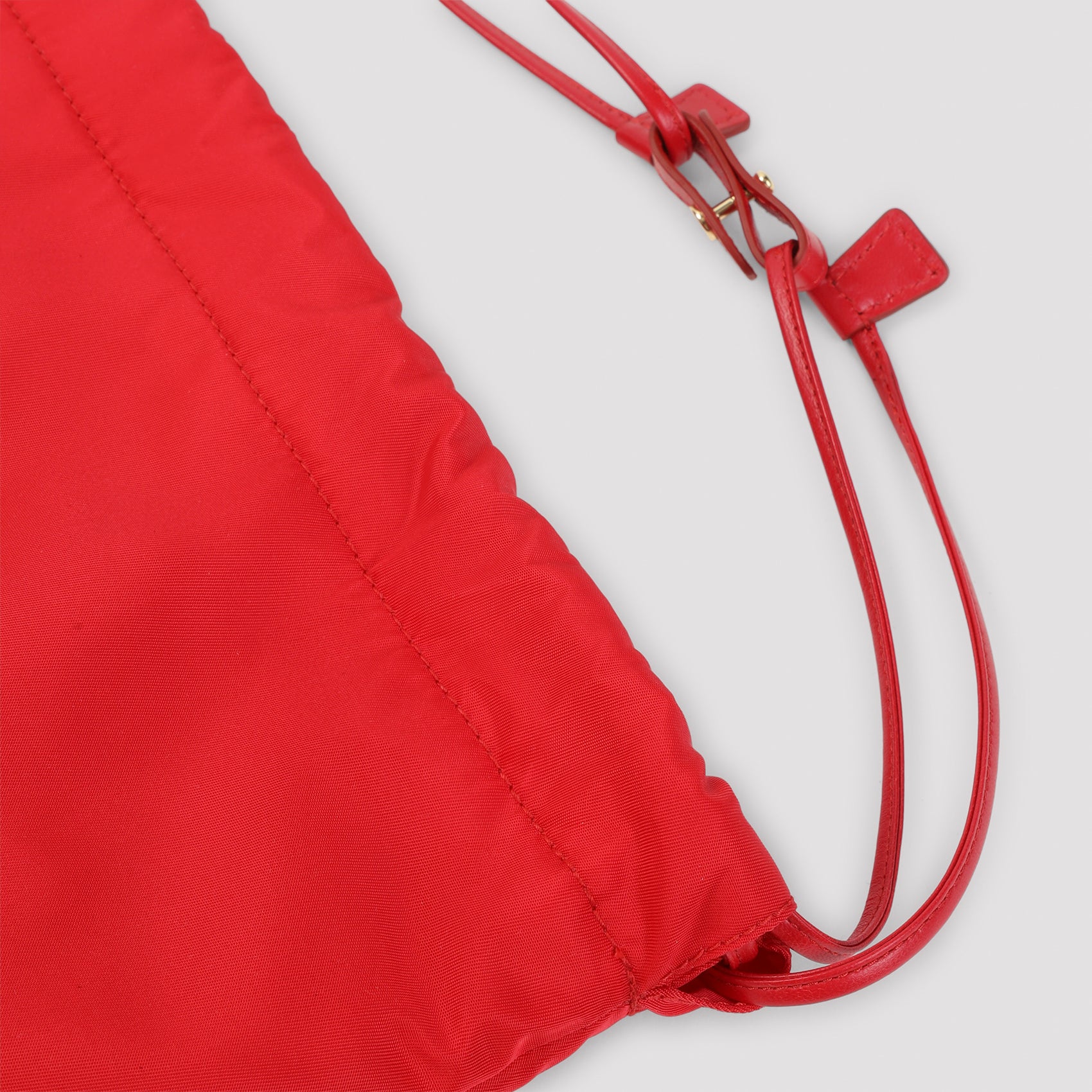 Prada Re-Nylon Pouch Handbag Shoulder Bag with Dimensions W29cm H35cm D5cm - Image 5