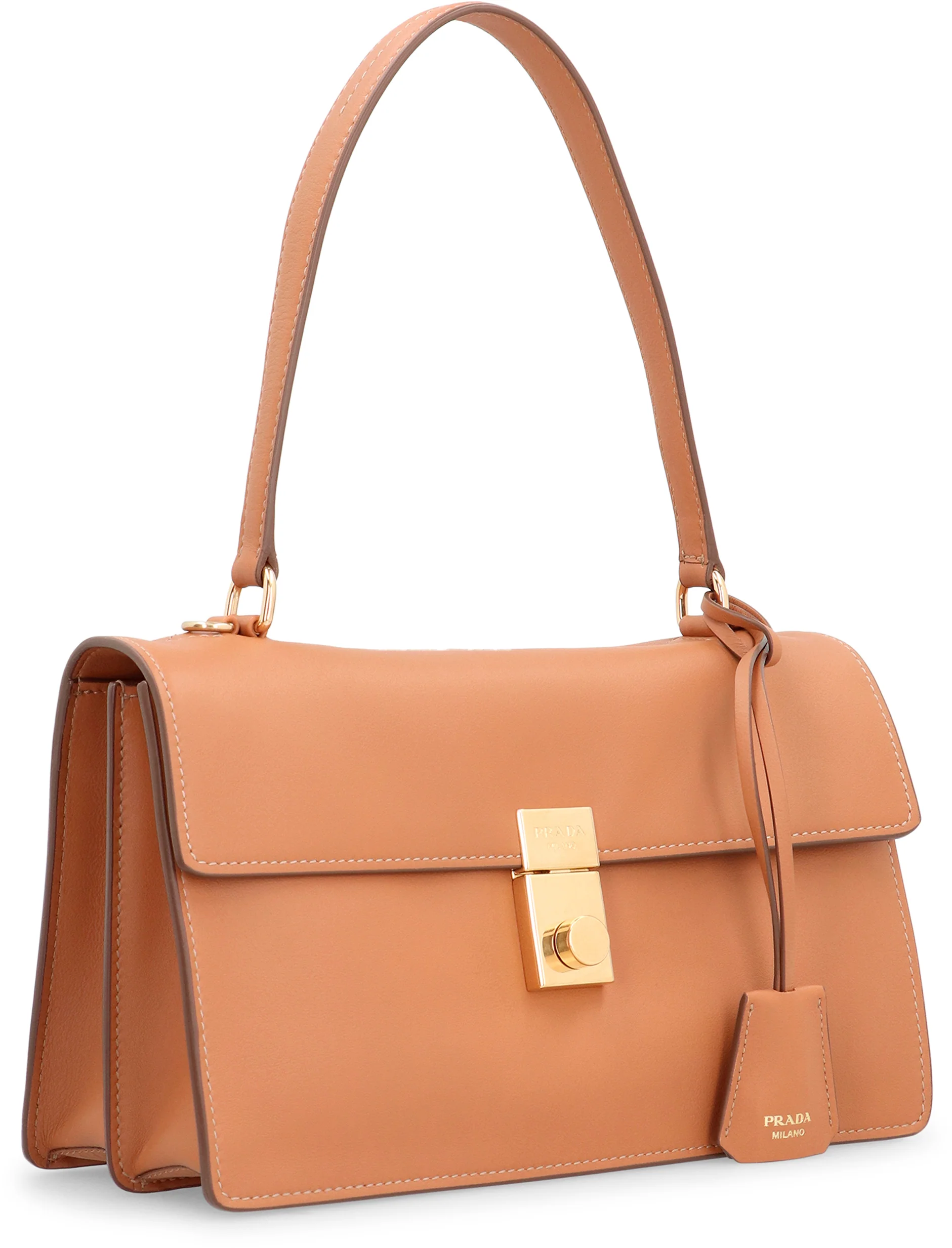 Prada Soft Sound Calf Leather Shoulder Bag - Image 3