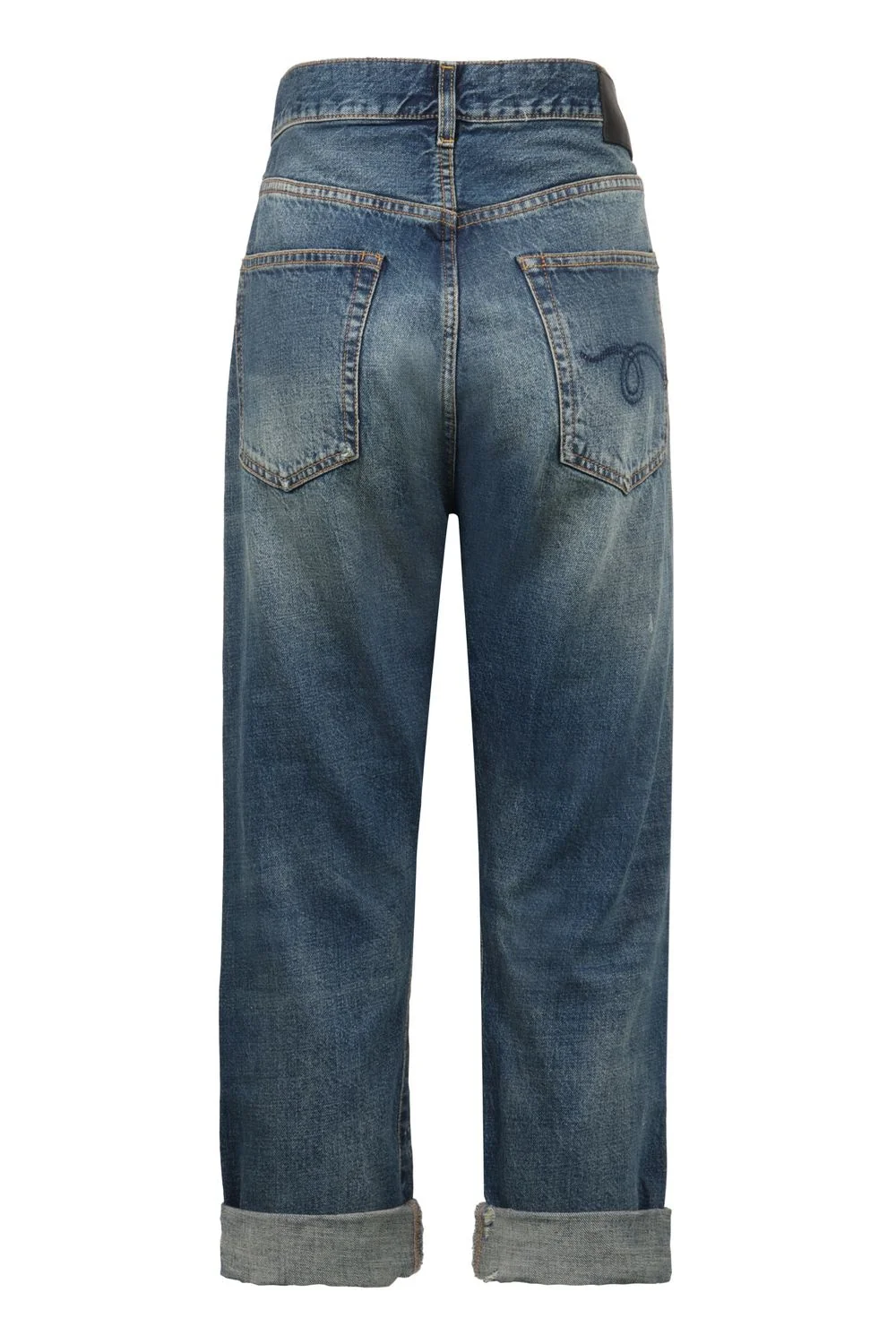R13 Crossover Distressed Skinny Jeans - Image 2