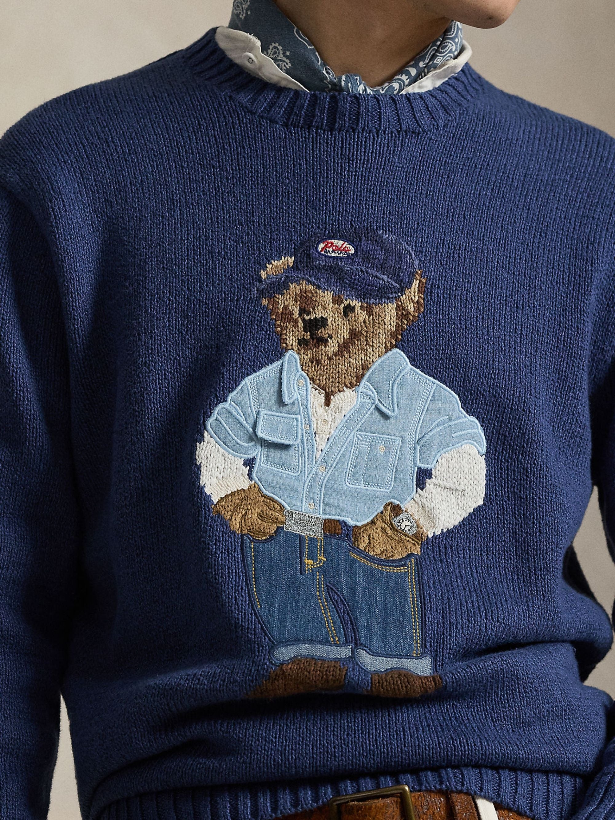 Ralph Lauren Luxe Linen Blend Sweater for Him - Image 7