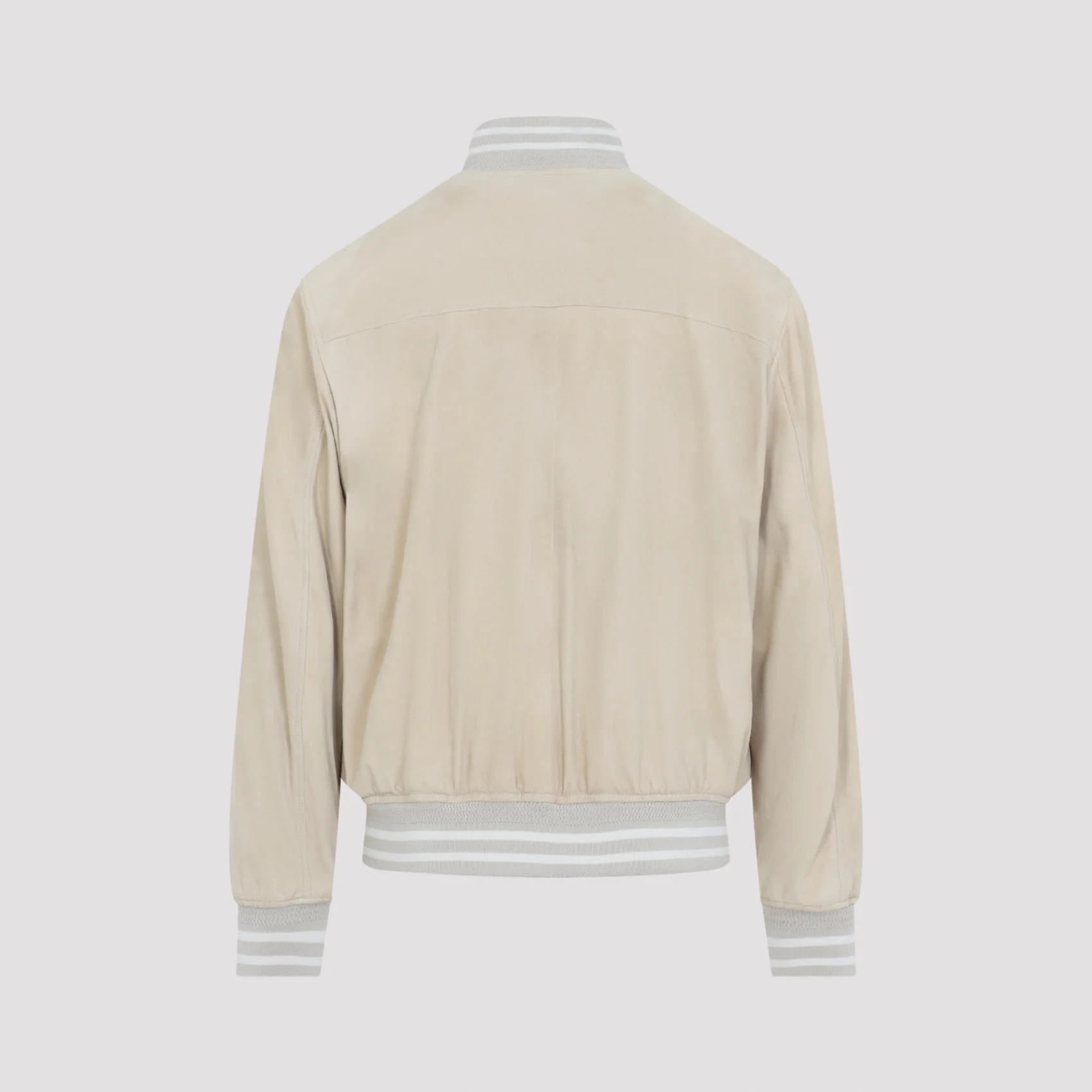 Ralph Lauren Purple Label Men’s Lambskin Suede Bomber Jacket - Image 4