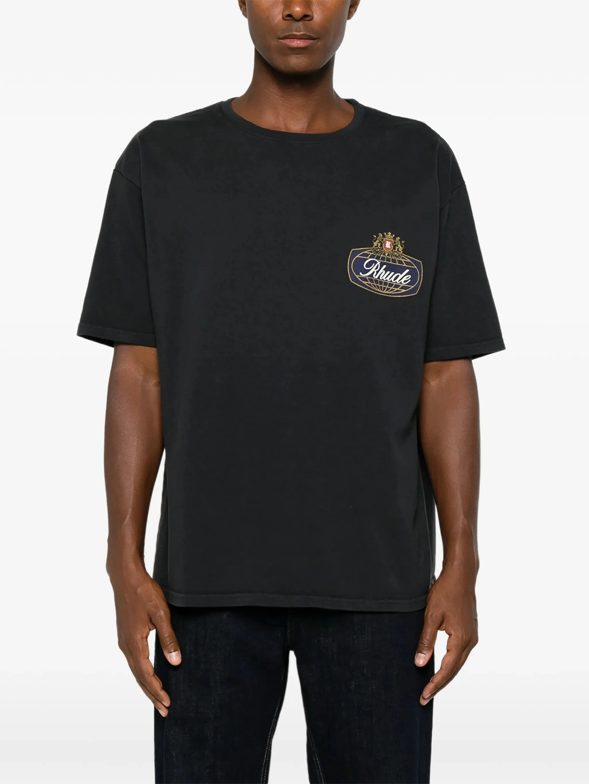 Rhude Safari Crest Tee for Men - Image 3