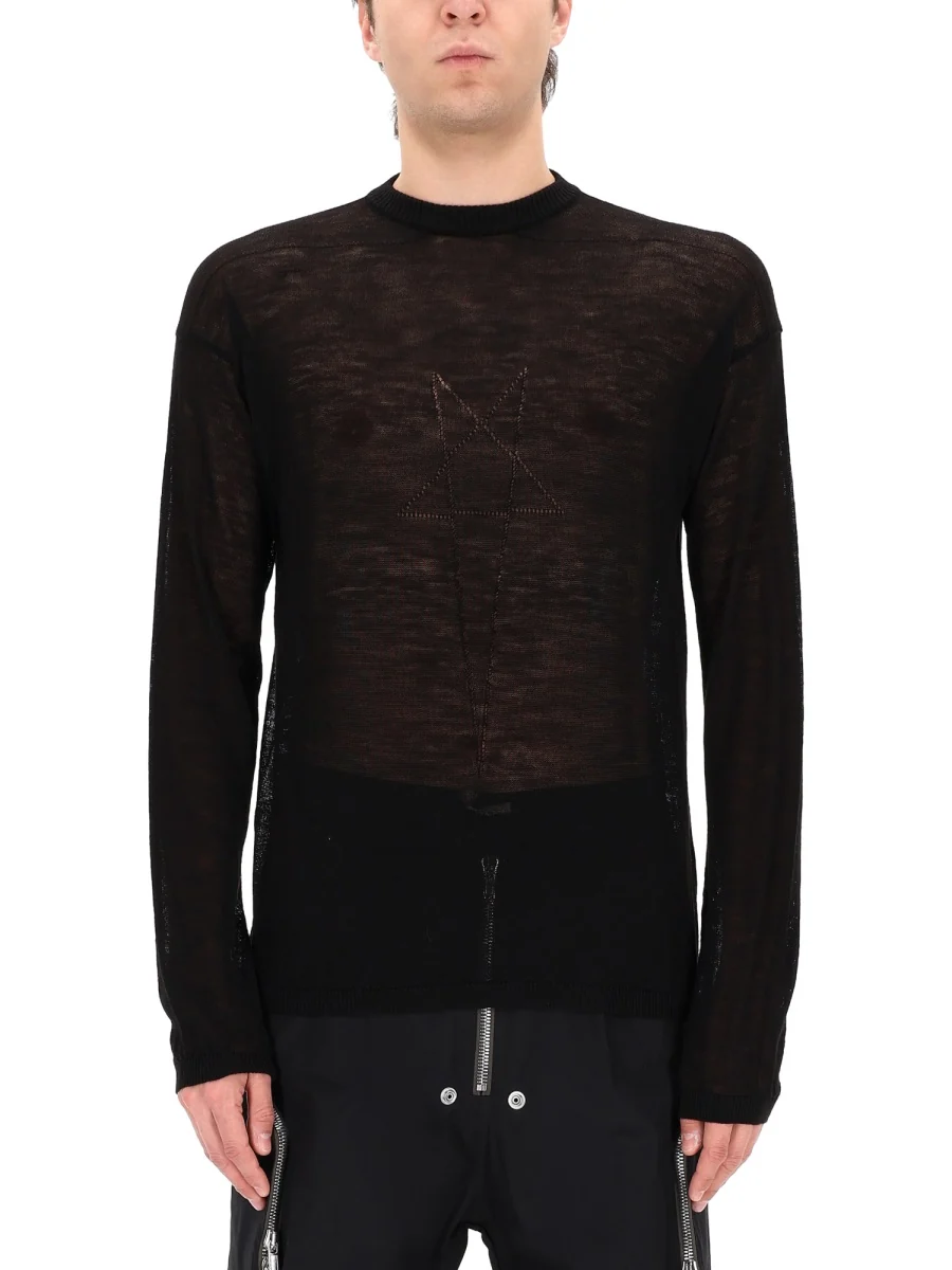 RICK OWENS Logo-detail Top - Image 6
