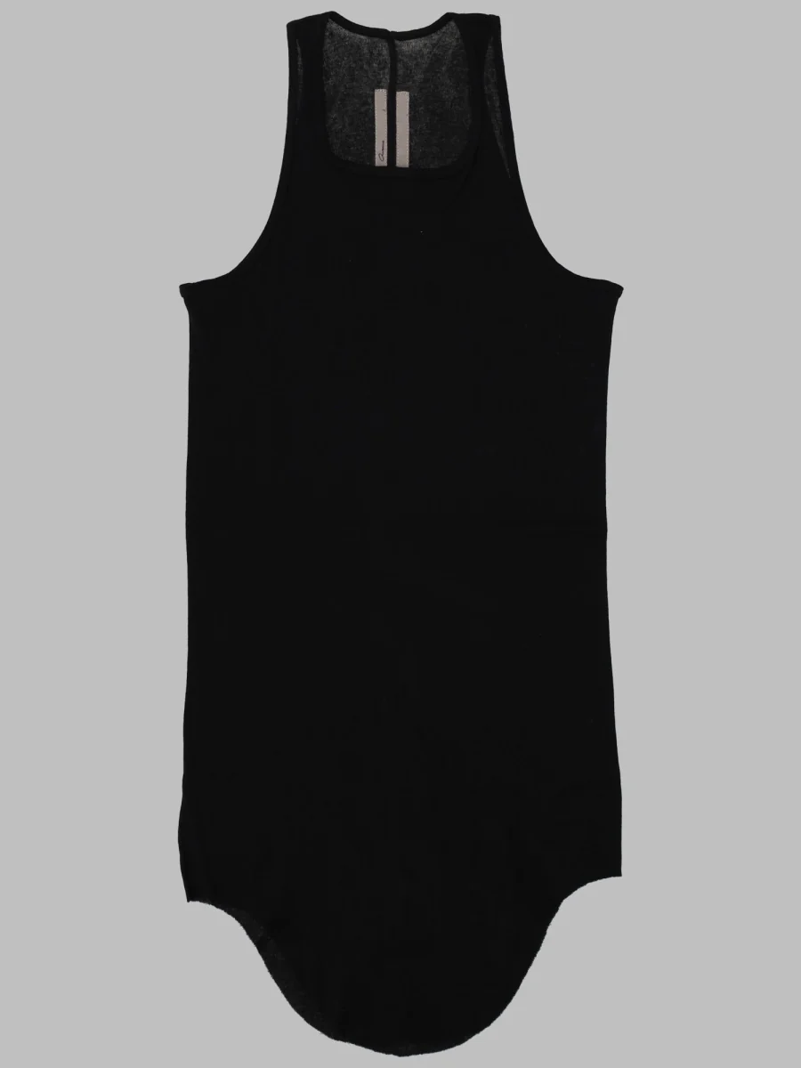 Rick Owens-Style Draped Mini Top for Women