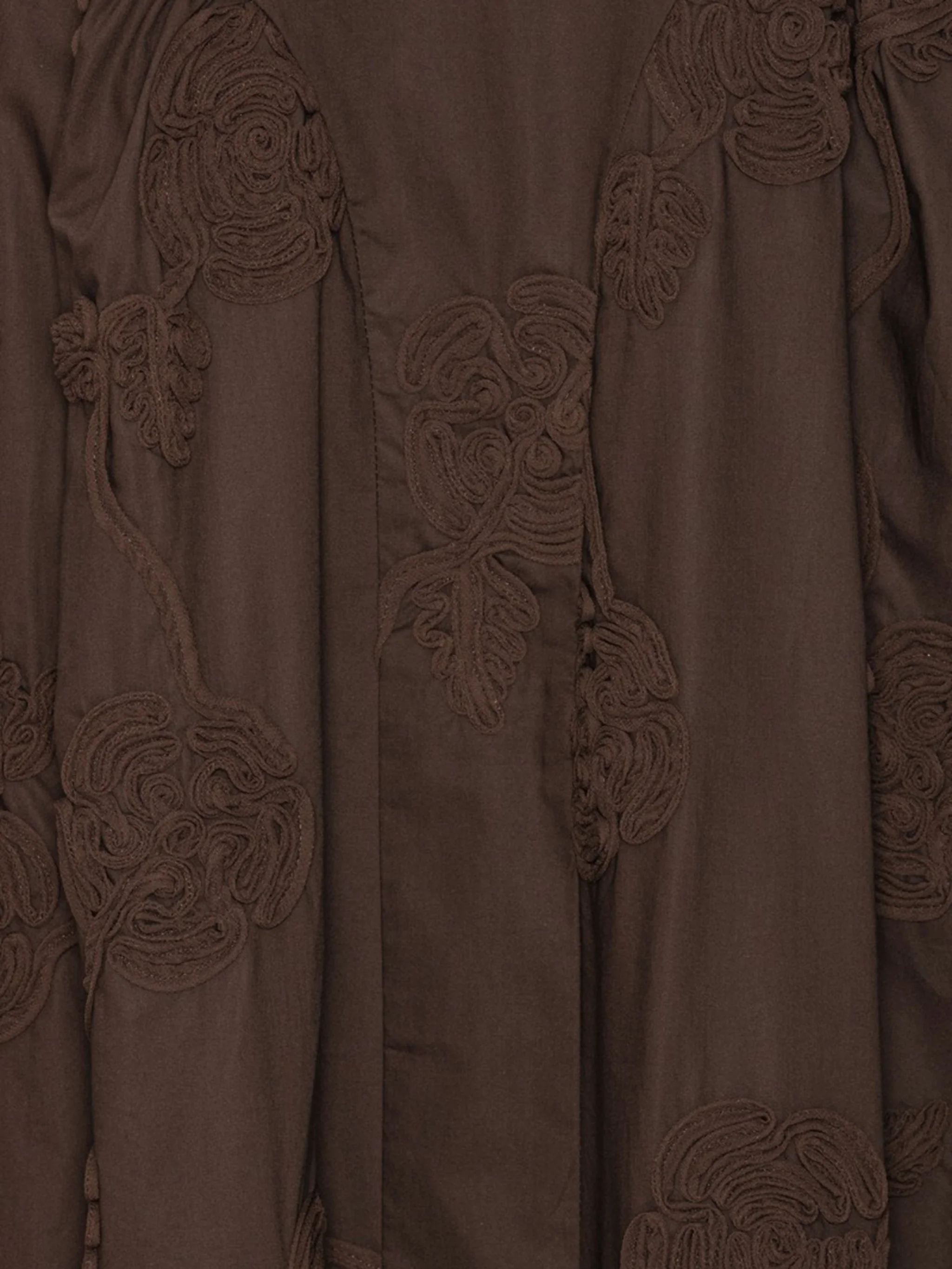 Rotate Floral Embroidered Sleeveless Round-Neck Midi A-Line Dress - Image 6