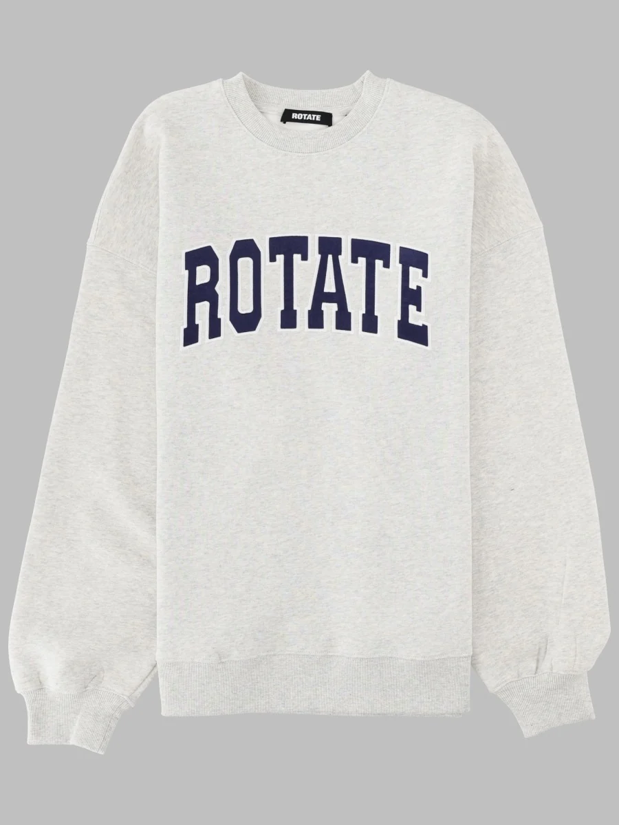 Rotate Relaxed Fit Crewneck Sweatshirt