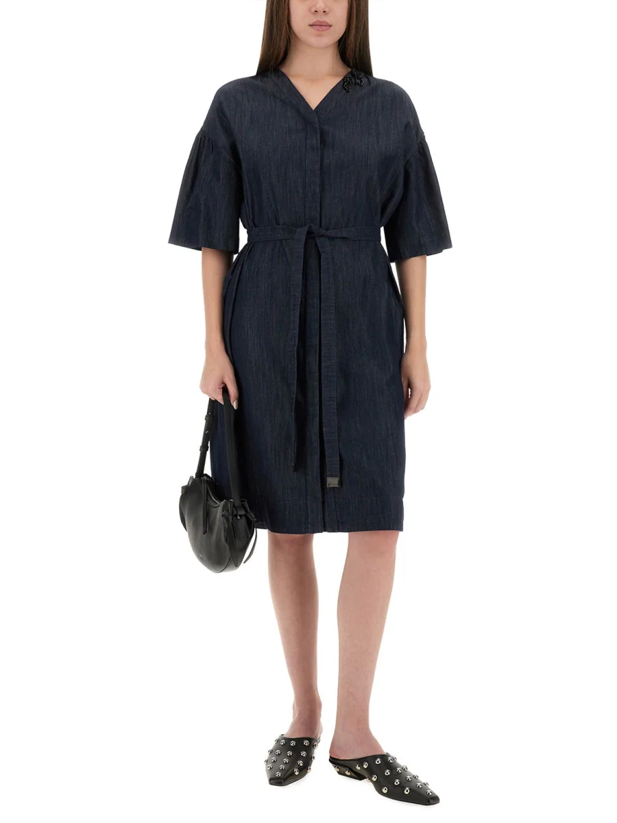 's Max Mara Dania Mini Dress - Women's 100% Cotton - Image 2