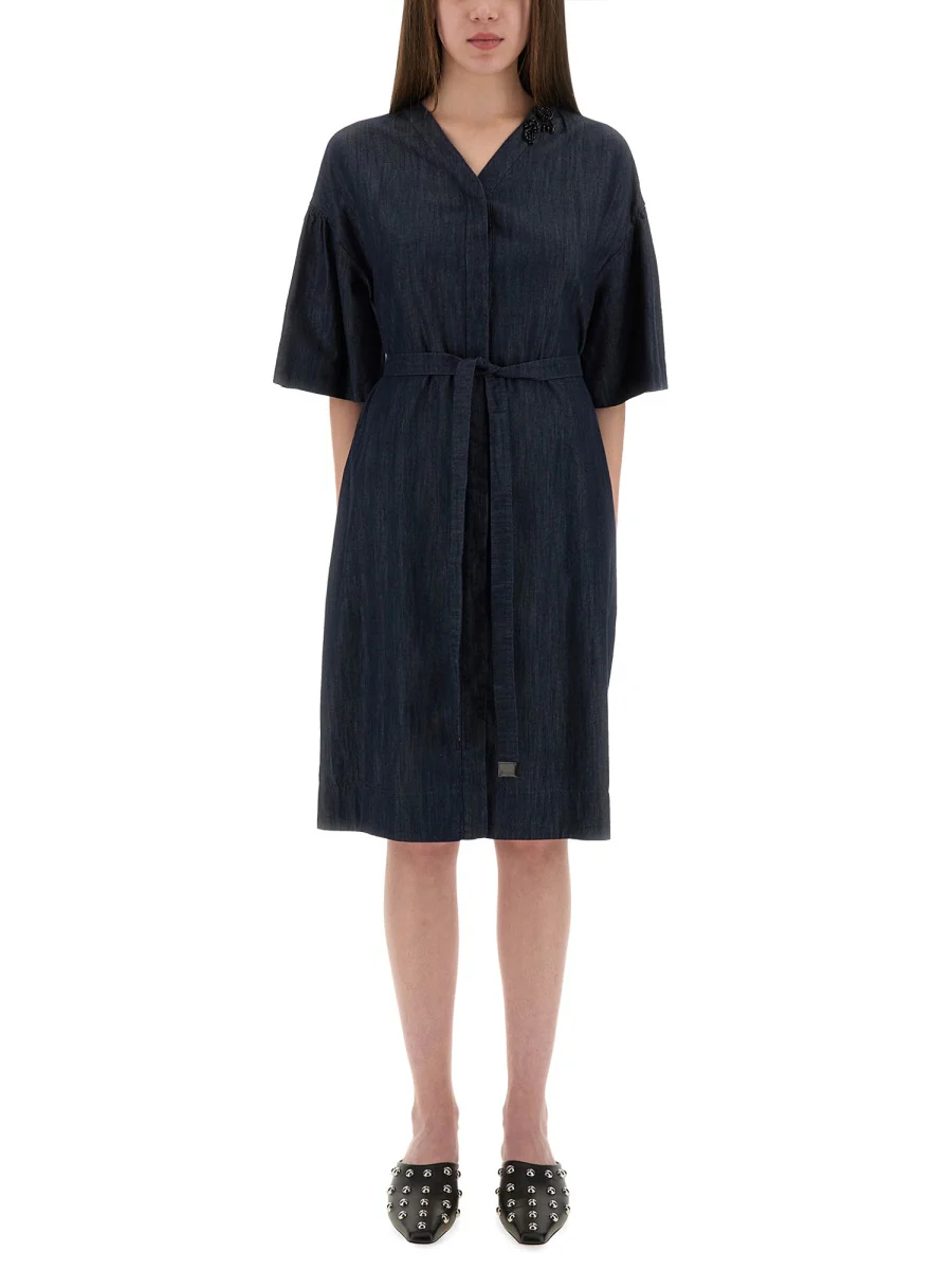 's Max Mara Dania Mini Dress - Women's 100% Cotton - Image 5