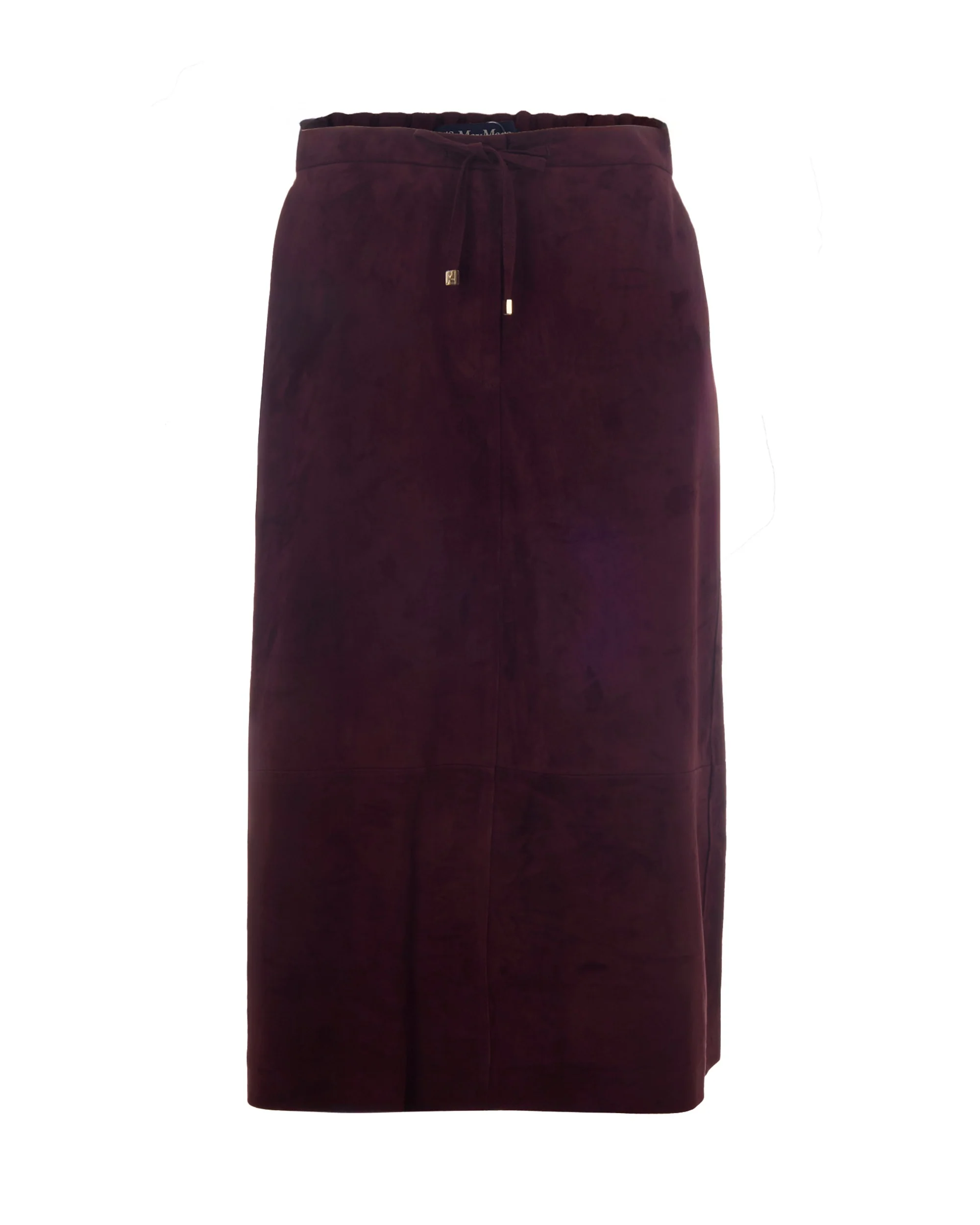 's Max Mara Lambskin Leather Skirt