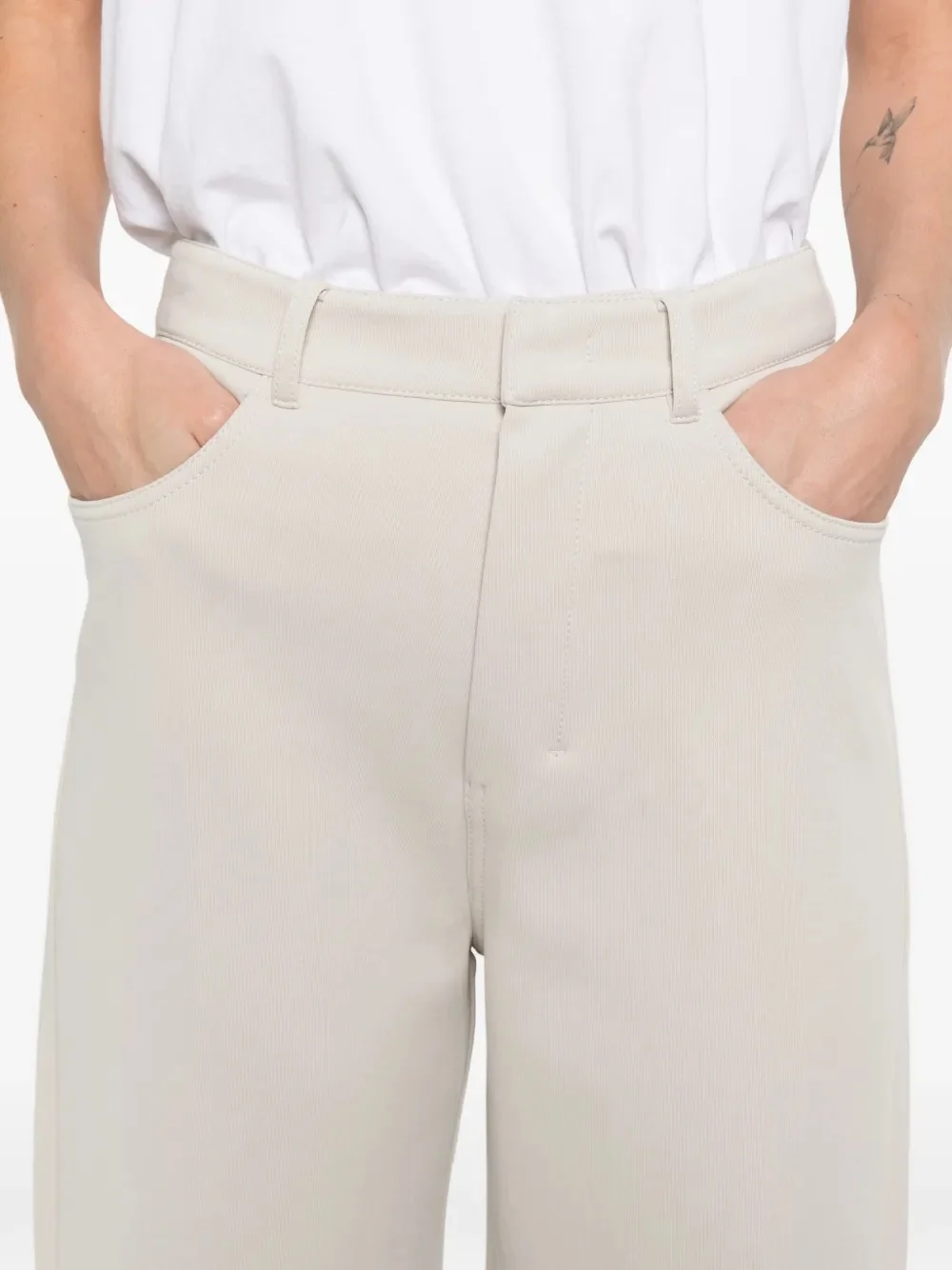 's Max Mara S Max Mara T-Shirt Trousers with Zip and Button Closure - Image 5