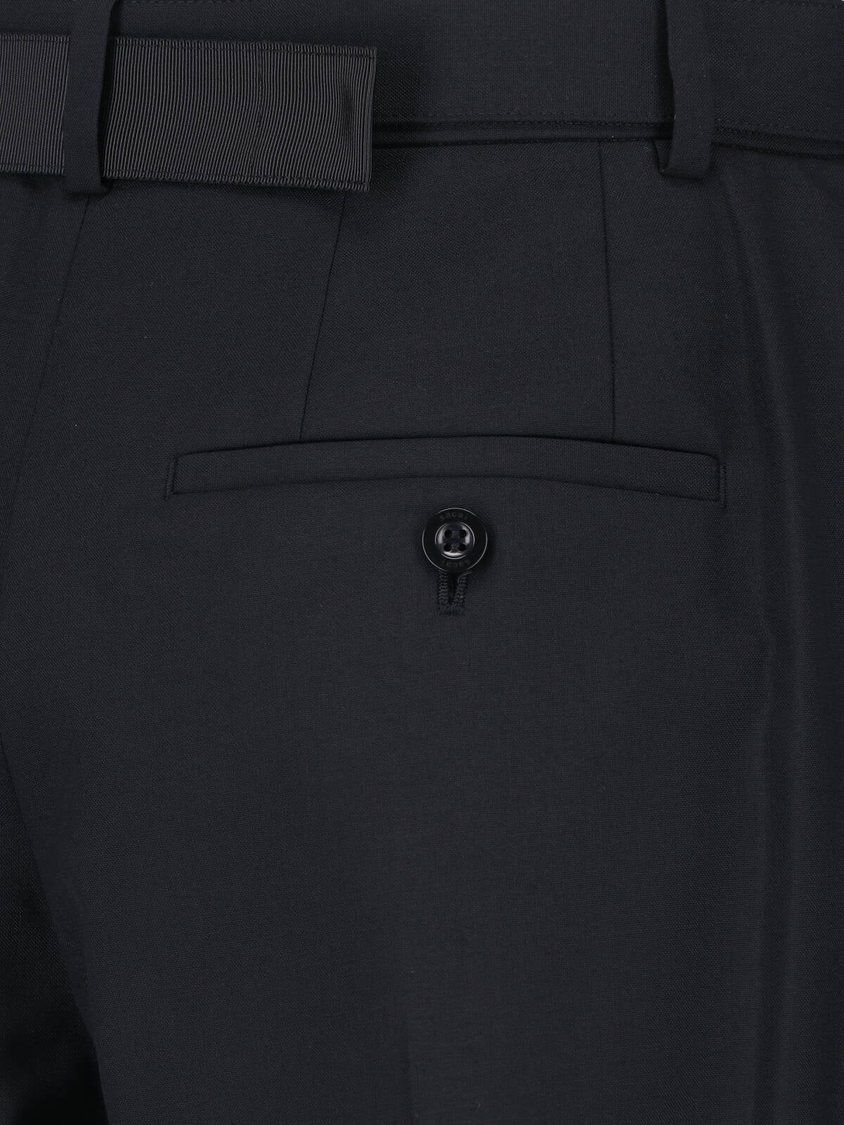 Sacai Women's Wool Trousers - Image 4
