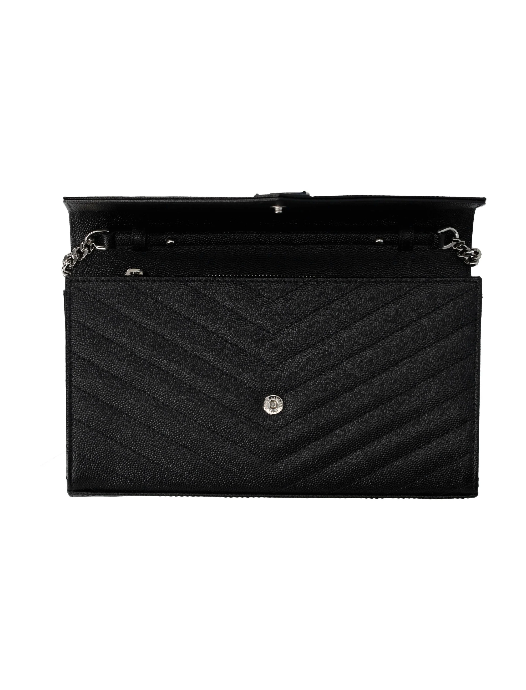 Saint Laurent Black Calfskin Leather Mini Bag for Women - Image 5
