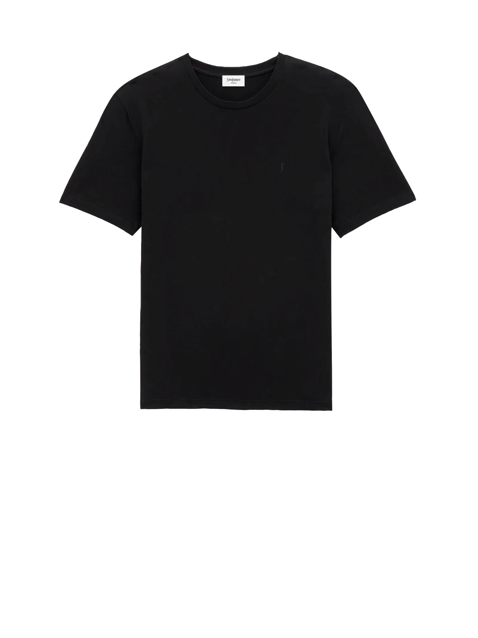 SAINT LAURENT Cassandre T-Shirt in Piqué