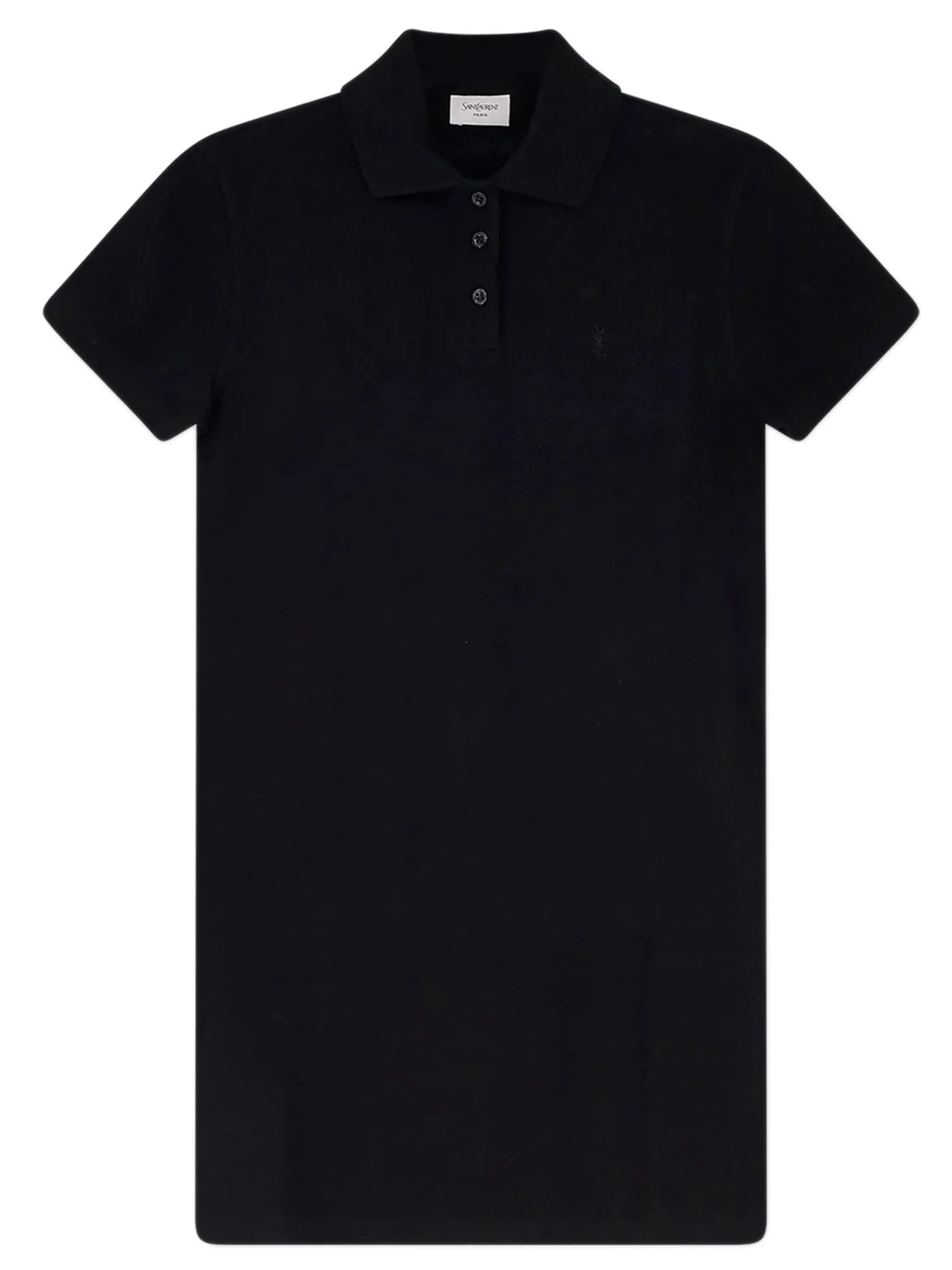 SAINT LAURENT Cotton Polo Dress