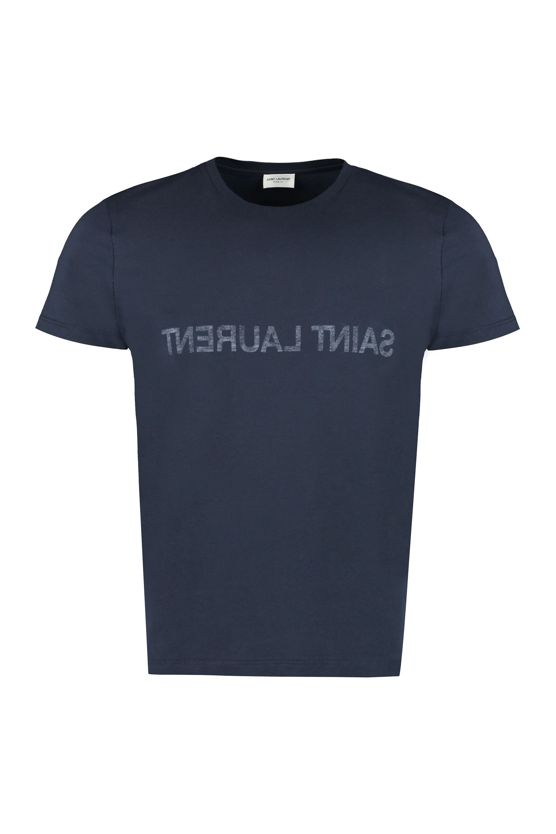 SAINT LAURENT Reverse Logo Tee - Image 4