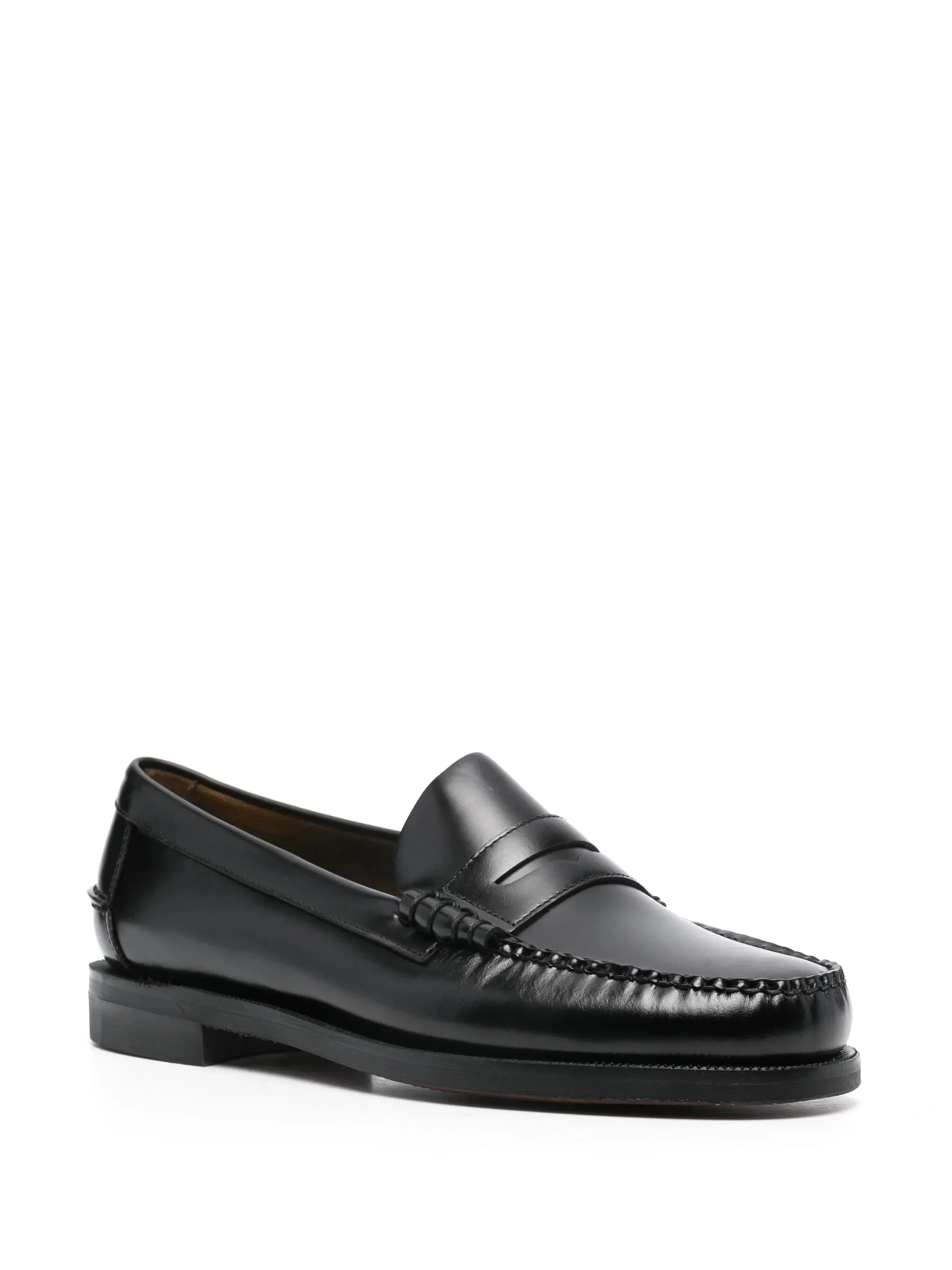 Sebago Smooth Brushed Full-Grain Leather Loafers for Men - Image 2