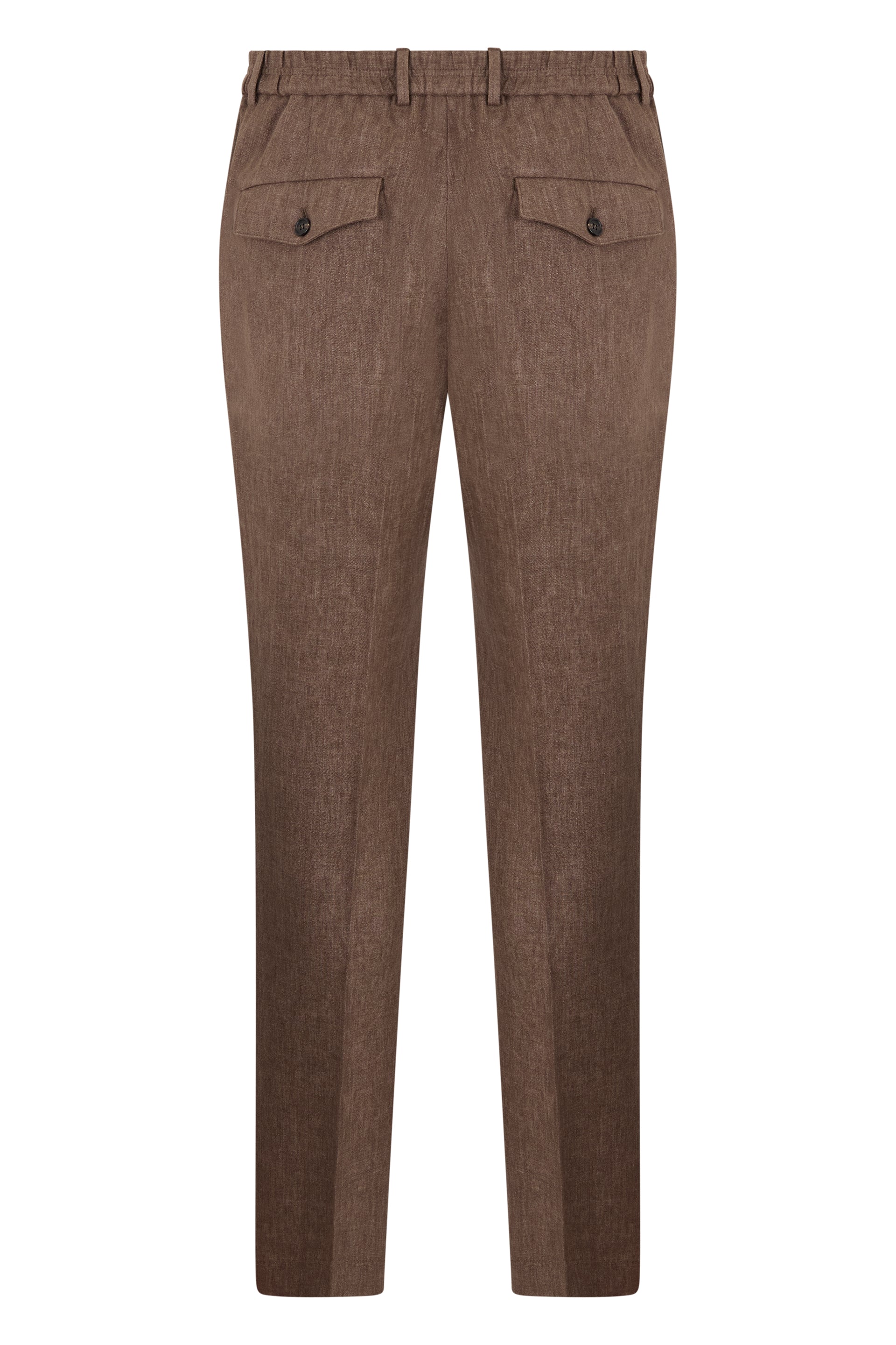 Slowear Slow-Tapered Fit Linen Pants for Men - Image 2