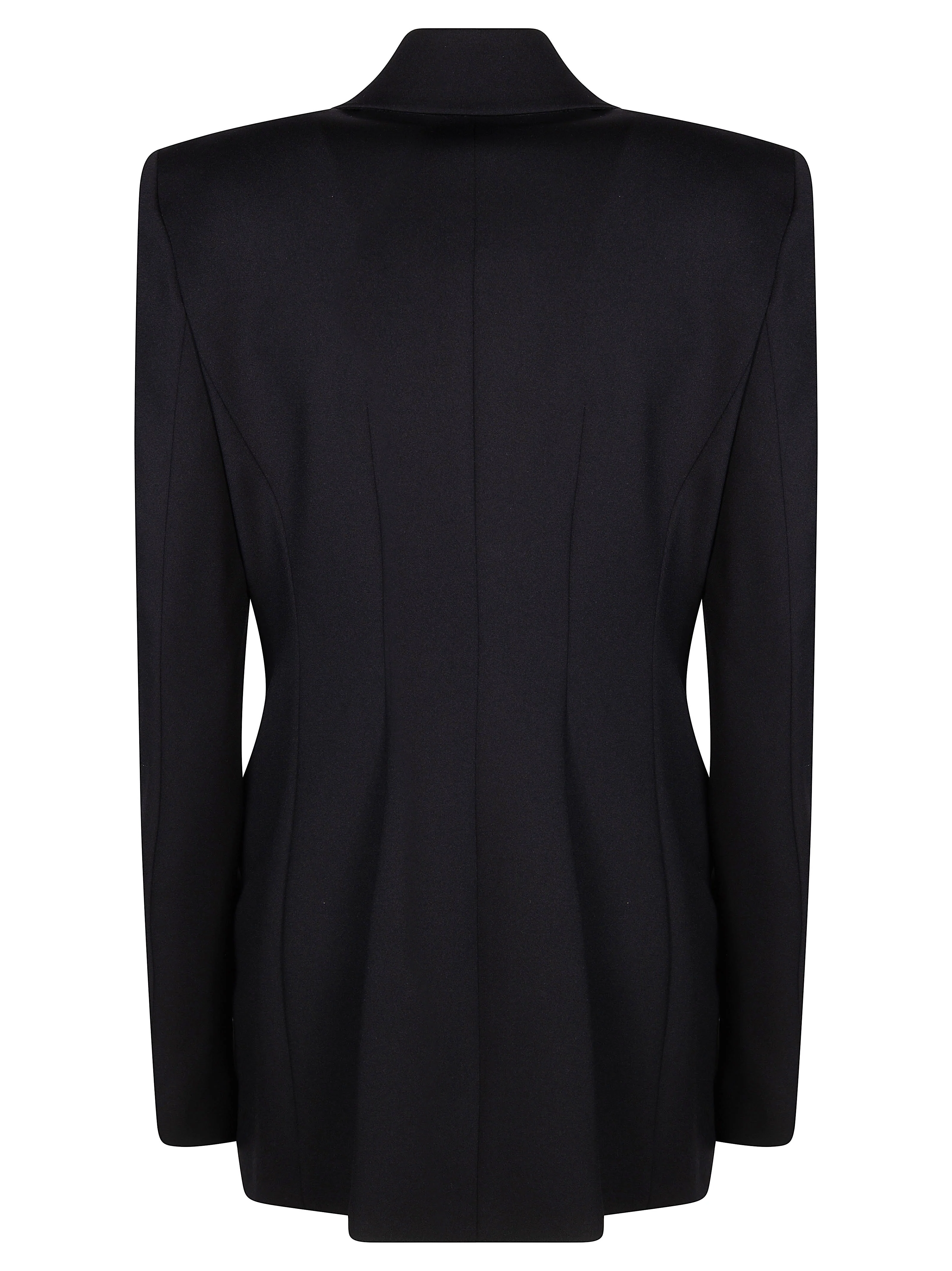 Sportmax Tailored Double-Breasted Scuba Jacket for Women - Image 2