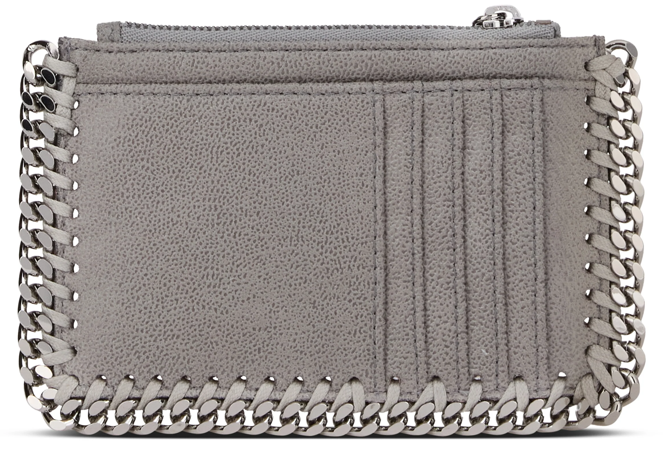 Stella Mccartney Falabella Cardholder with Zip Closure, 14 cm x 9 cm - Image 3