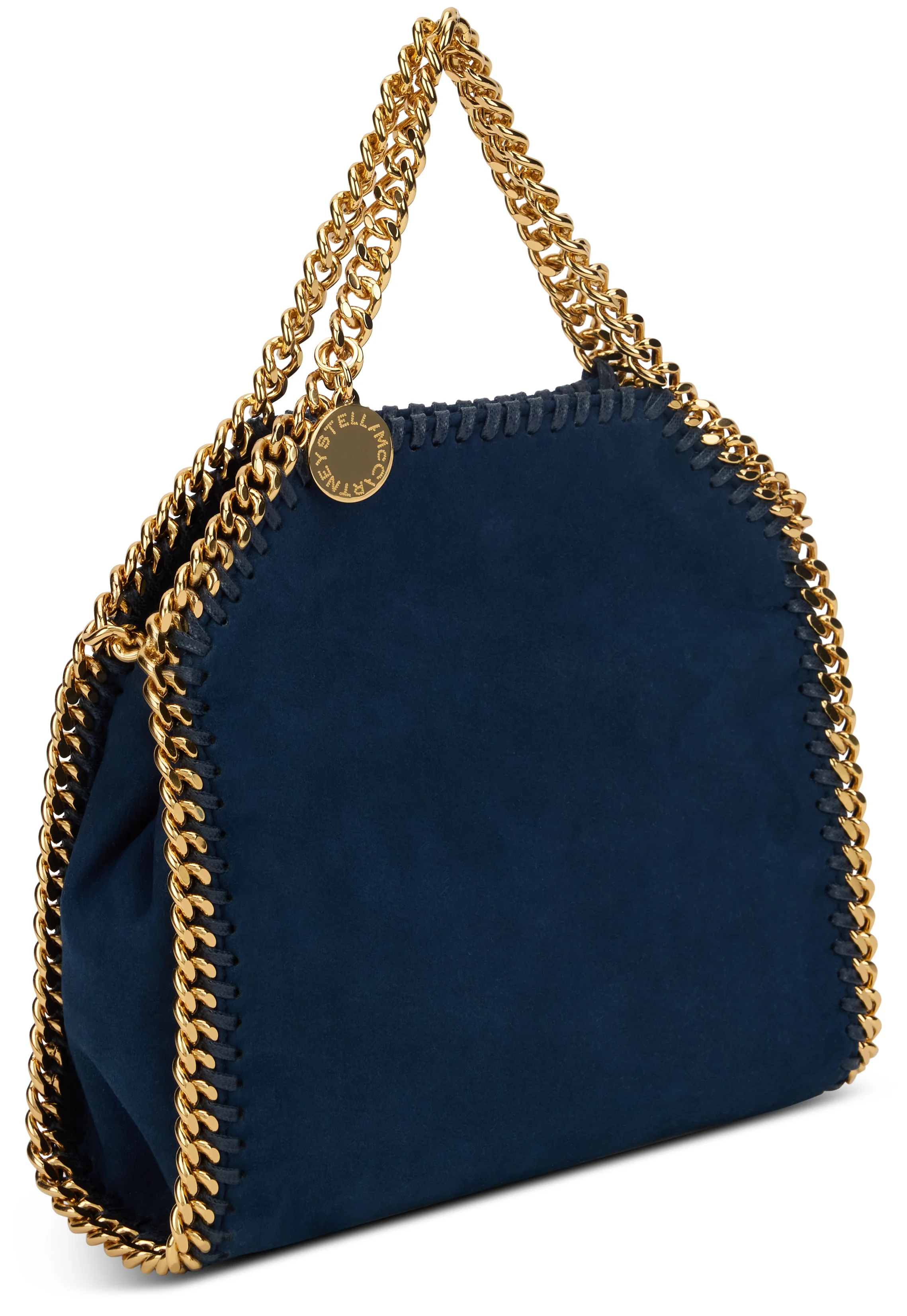 Stella McCartney Mini Falabella Mini Handbag in Synthetic Suede - Image 3