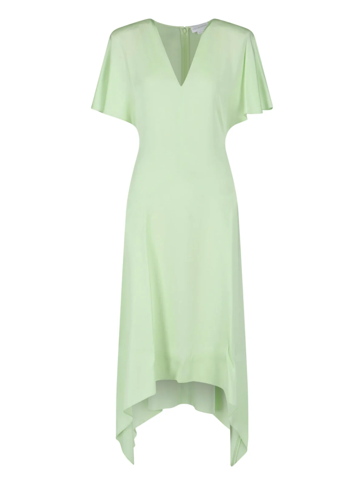 Stella Mccartney Satin-Blend Midi Dress
