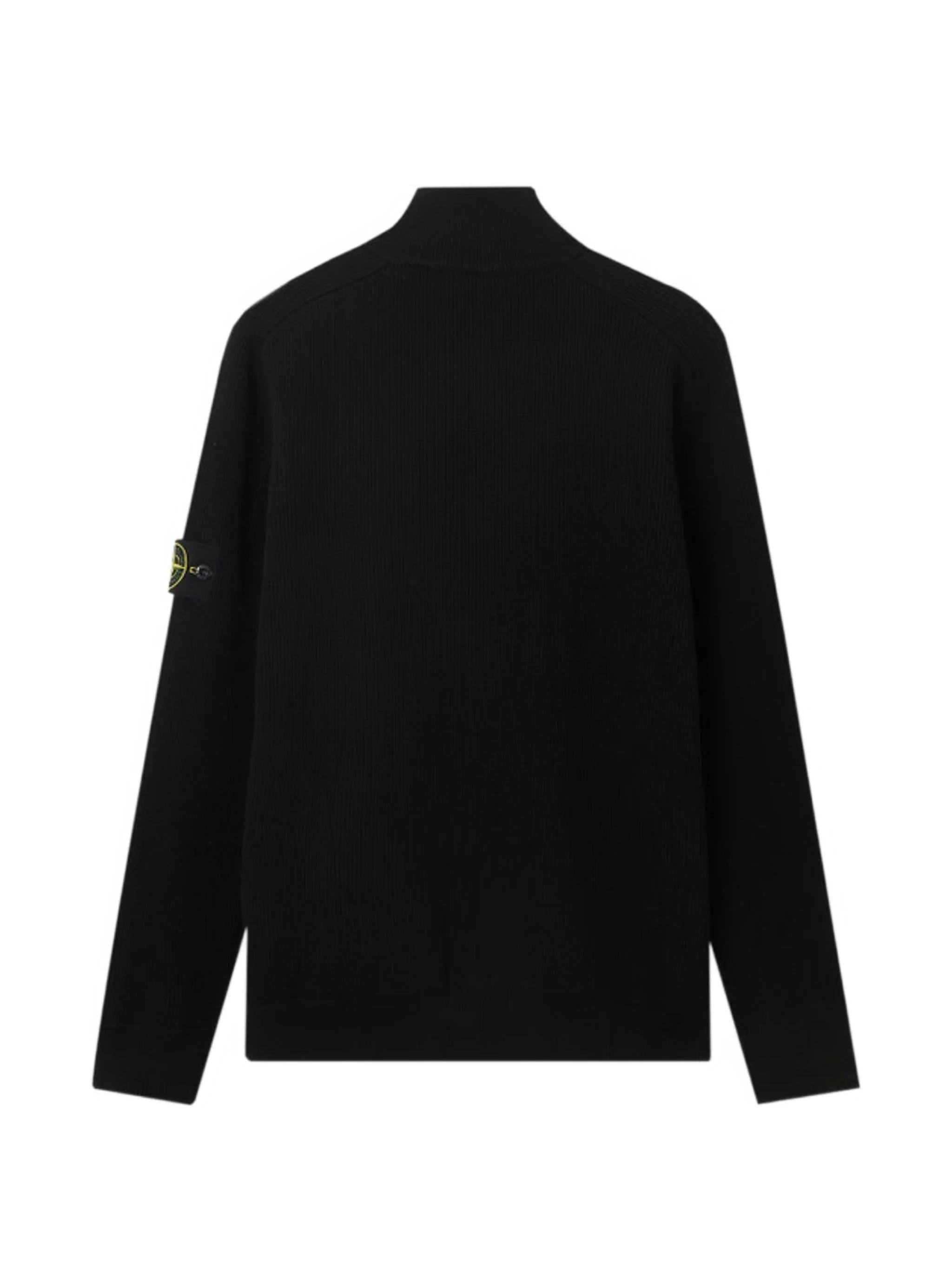 Stone Island Compass-Patch Half-Zip Sweater - Image 4