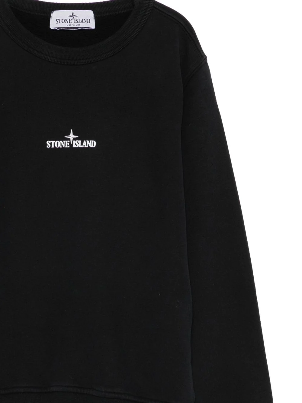 Stone Island Kids Mini Comfortable Crewneck Sweatshirt for Boys - Image 3