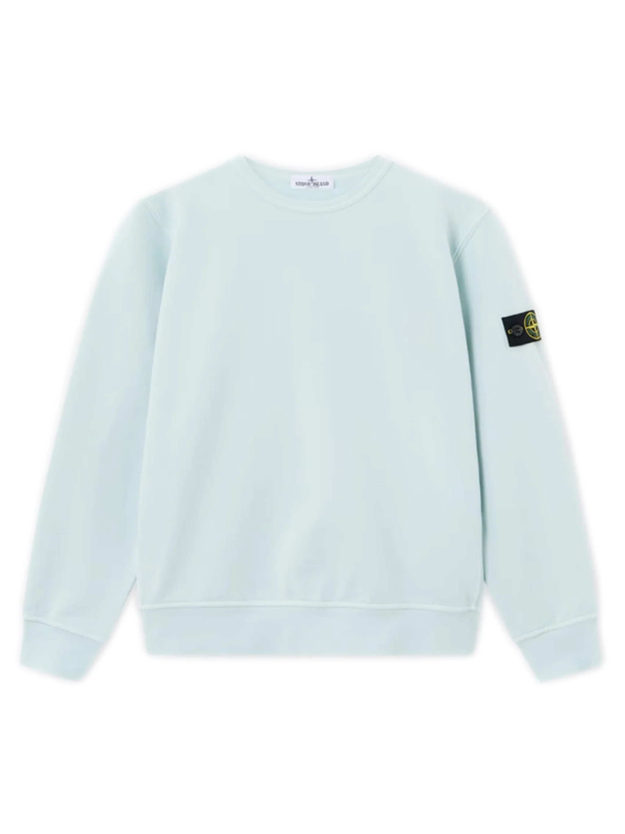 Stone Island Kids Mini Ribbed Neckline Sweatshirt for Boys