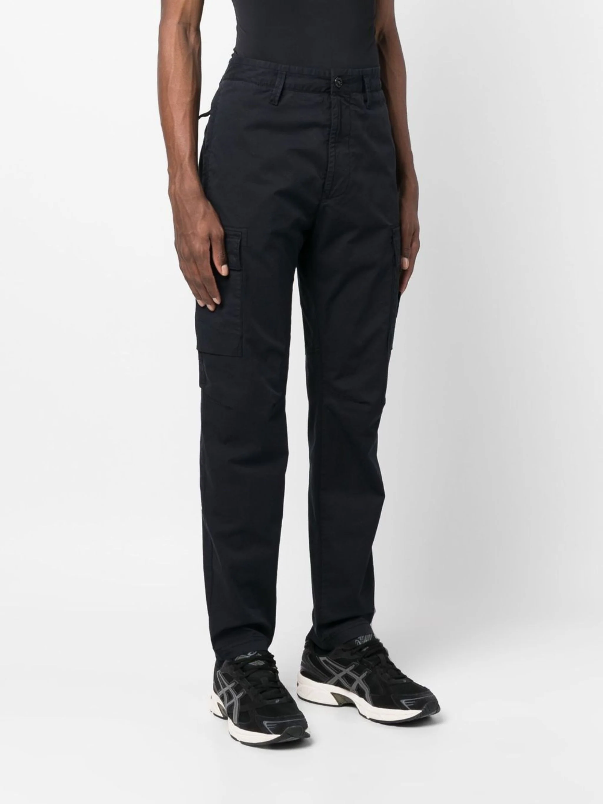 Stone Island Logo-Patch Trousers - Image 2