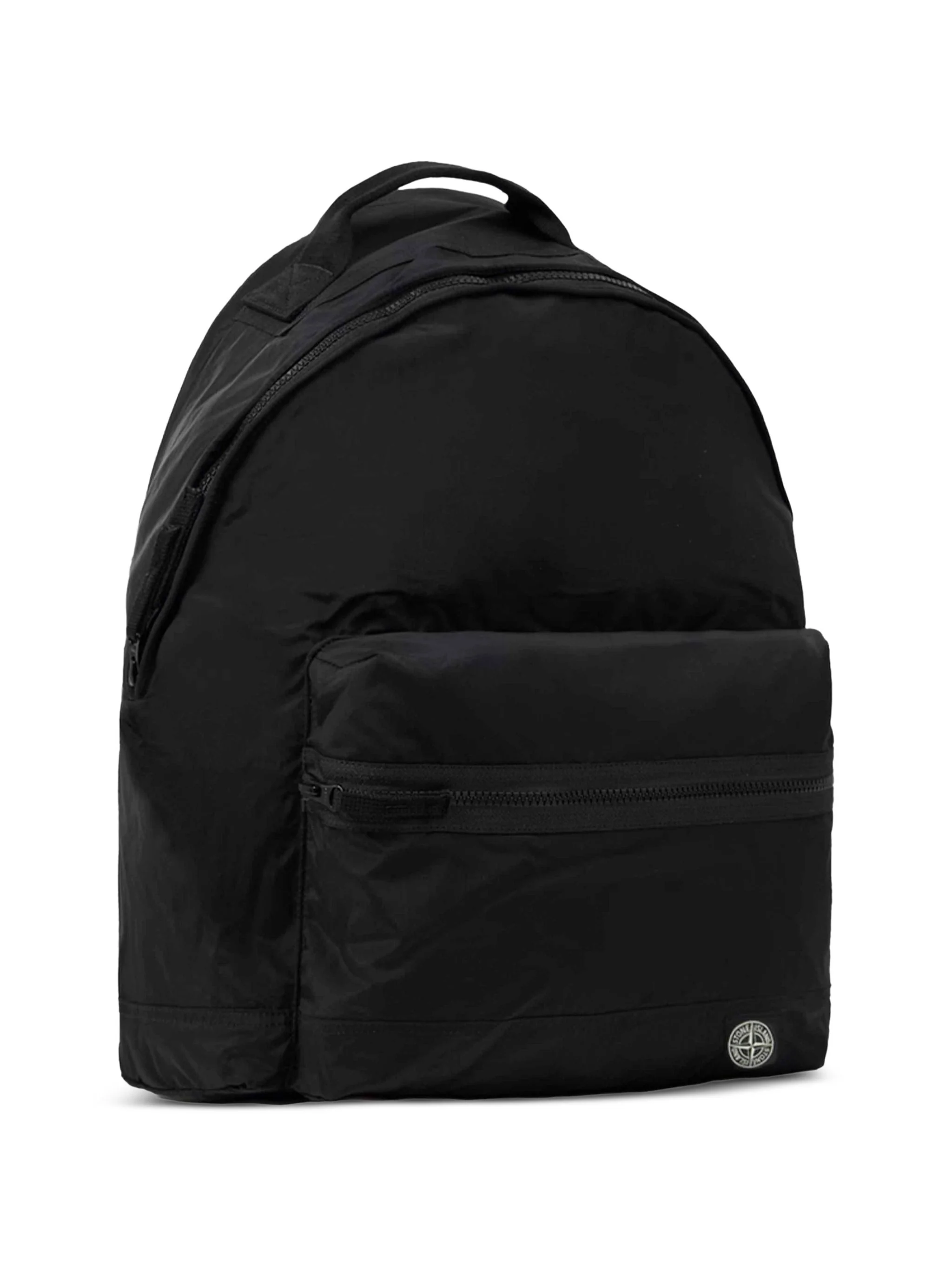 Stone Island Logo-Patch Zip-Around Backpack - Image 3