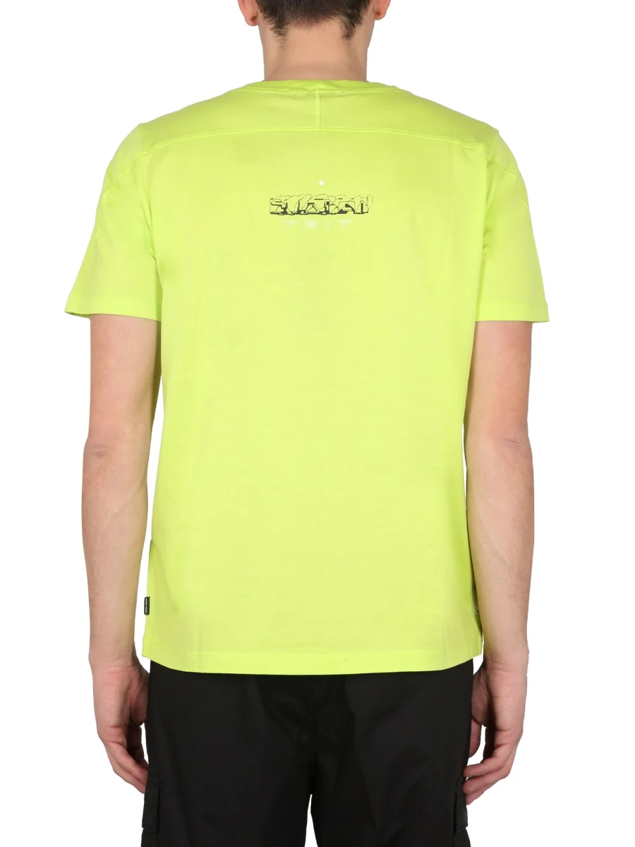 Stone Island Shadow Project Regular Fit Gyrocircular T-Shirt - Image 3
