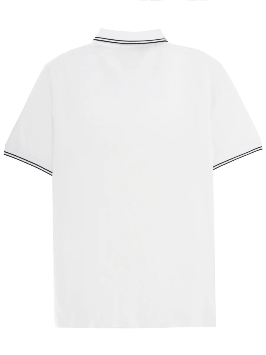 STONE ISLAND Slim-fit Short-sleeve Polo with Compass Patch ORGANIC COTTON PIQUÉ with STRETCH - Image 2
