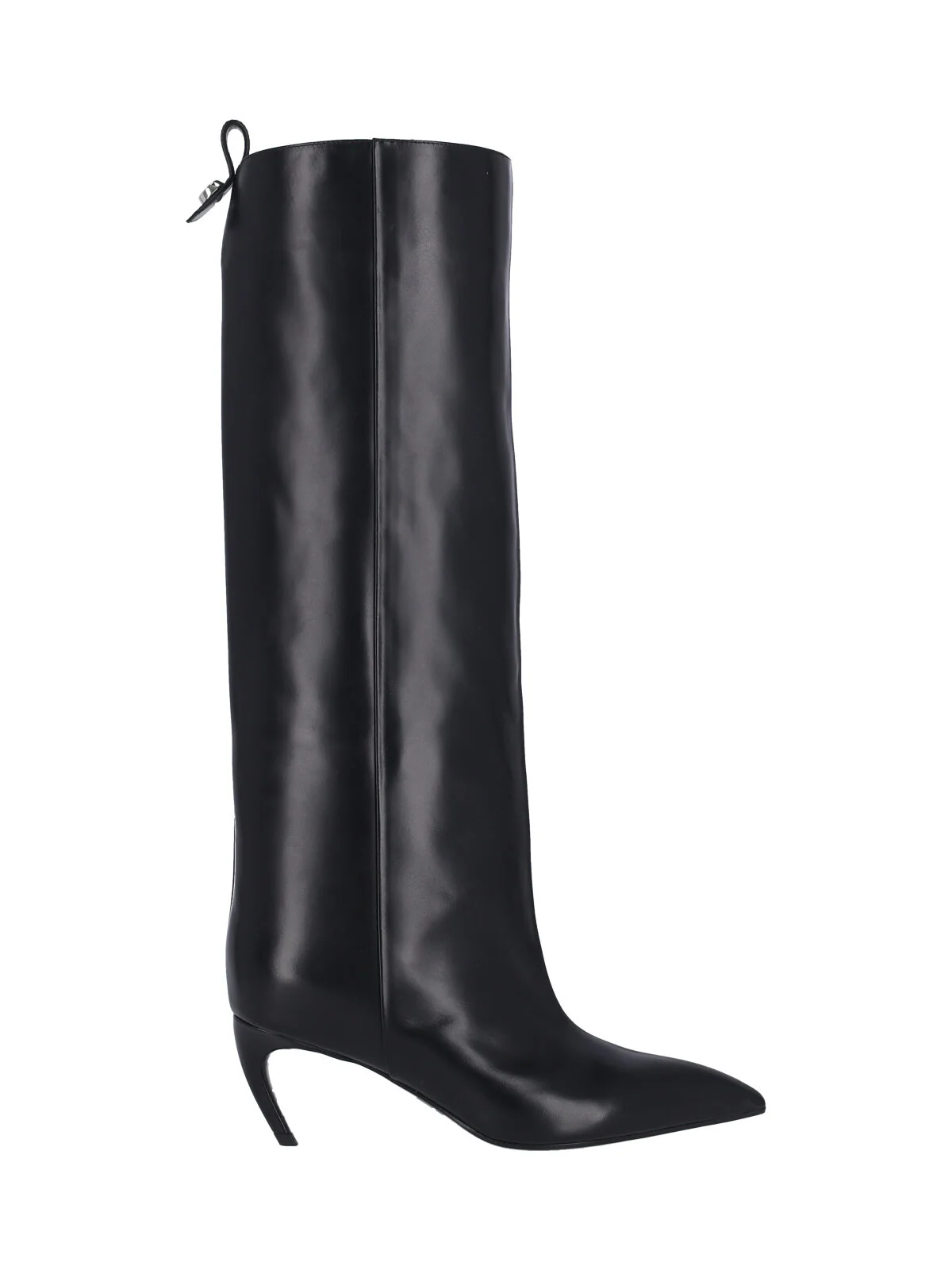 The Attico Leather Ankle Boots