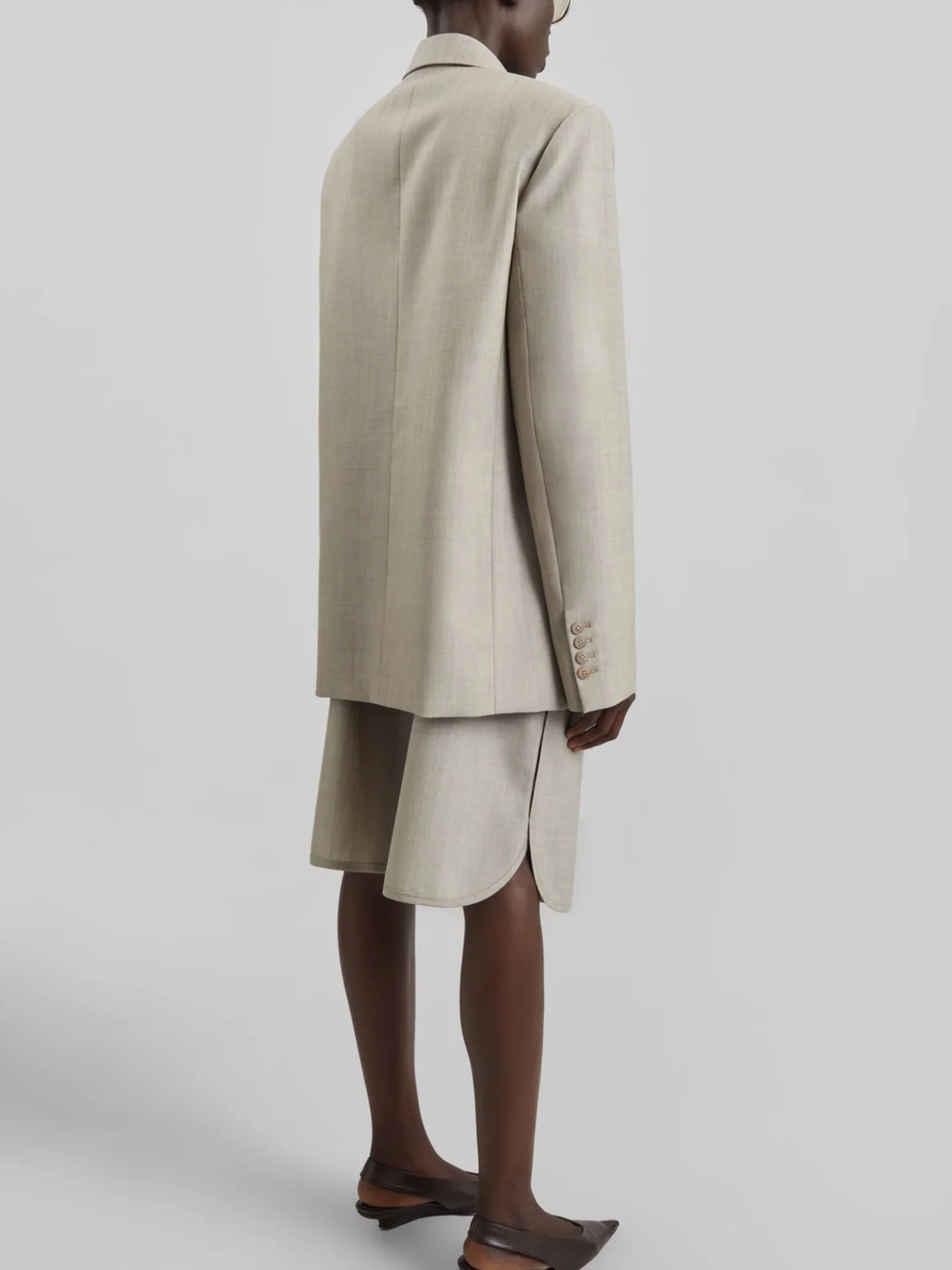 THE FRANKIE SHOP Newark Double Breasted Blazer - Image 3