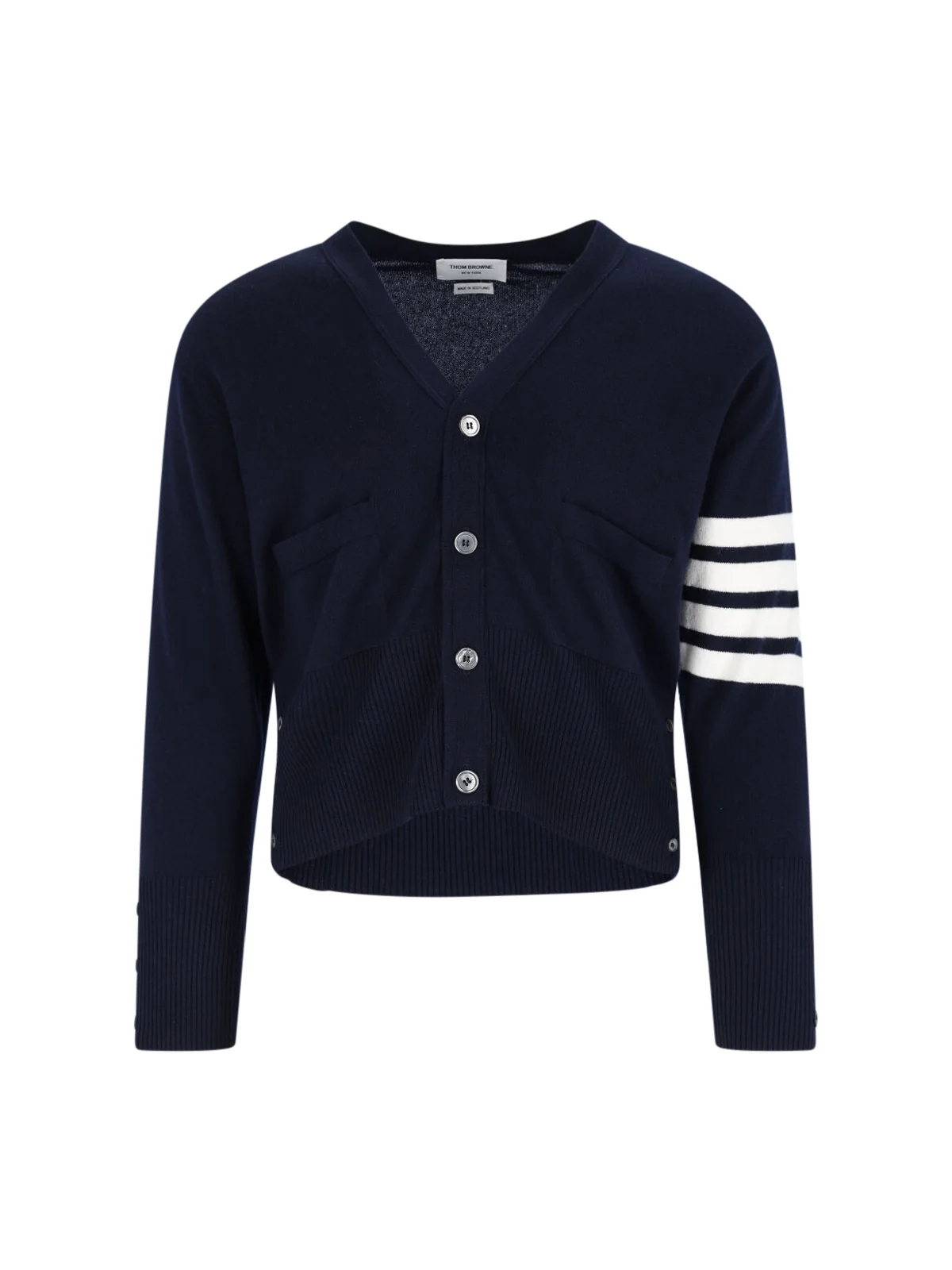 Thom Browne 100% Cashmere Crewneck Sweater