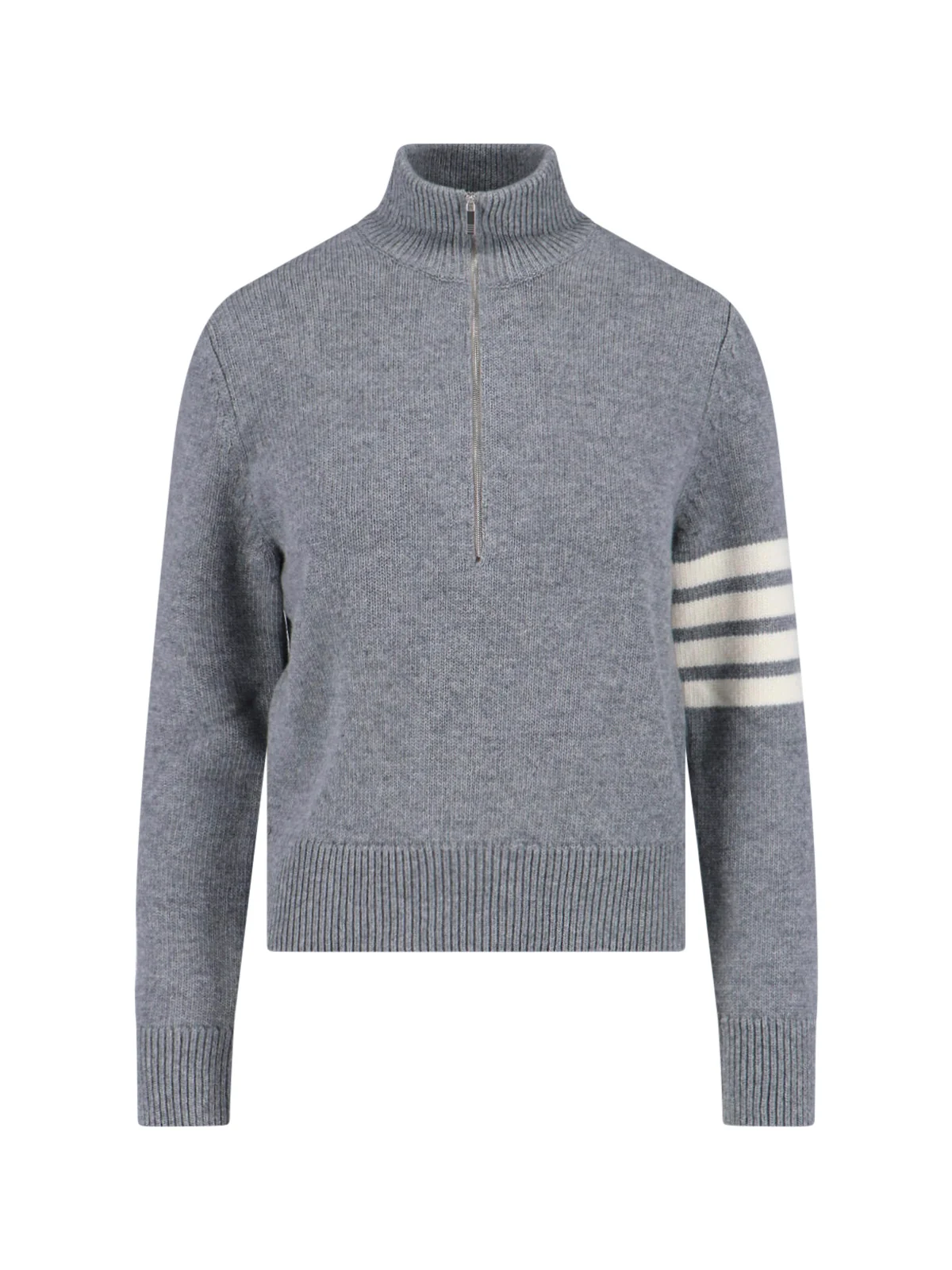 Thom Browne 100% Virgin Wool Crewneck Sweater for Women
