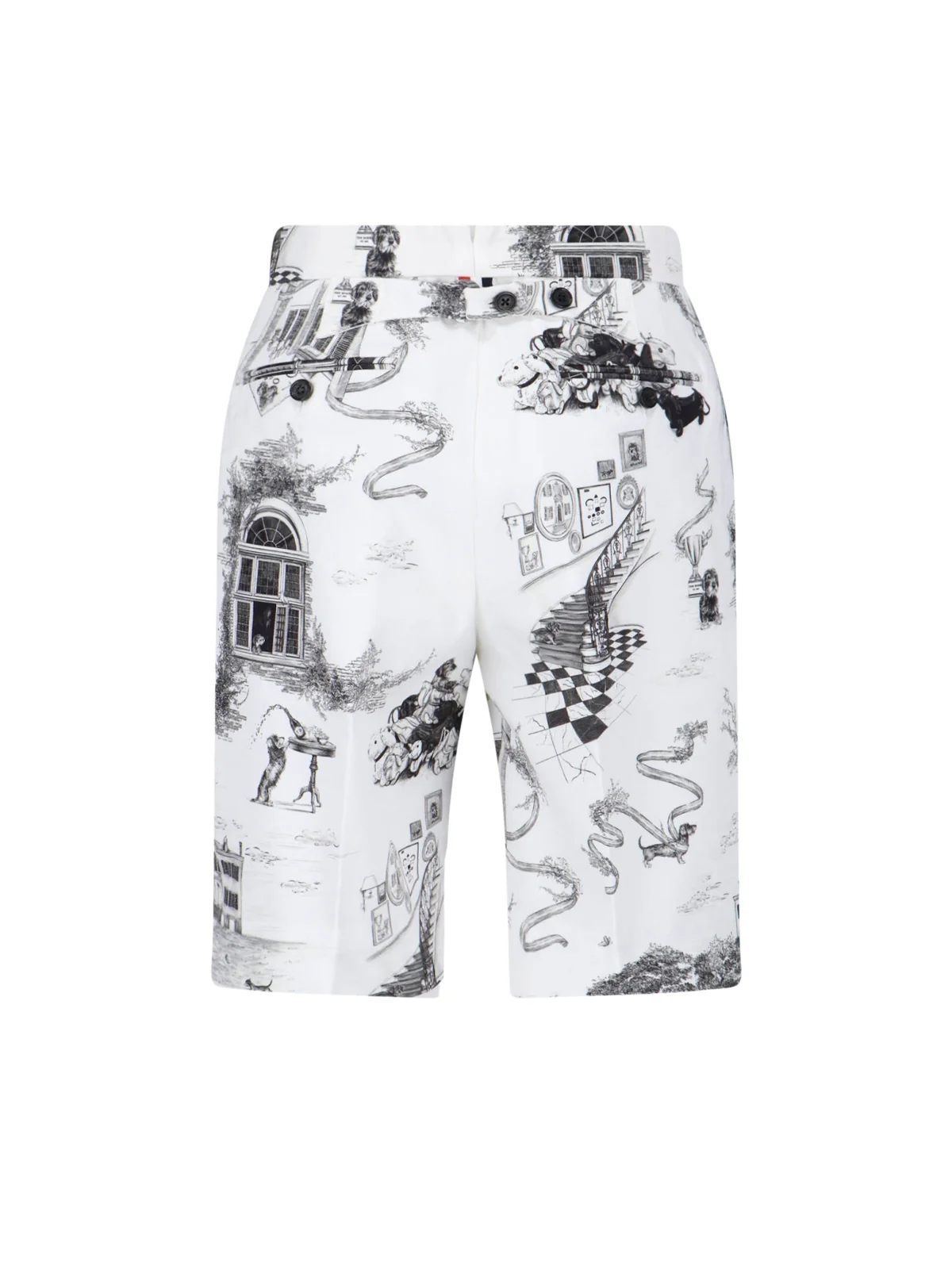 Thom Browne Lightweight Cotton Trousers for Women - Image 2