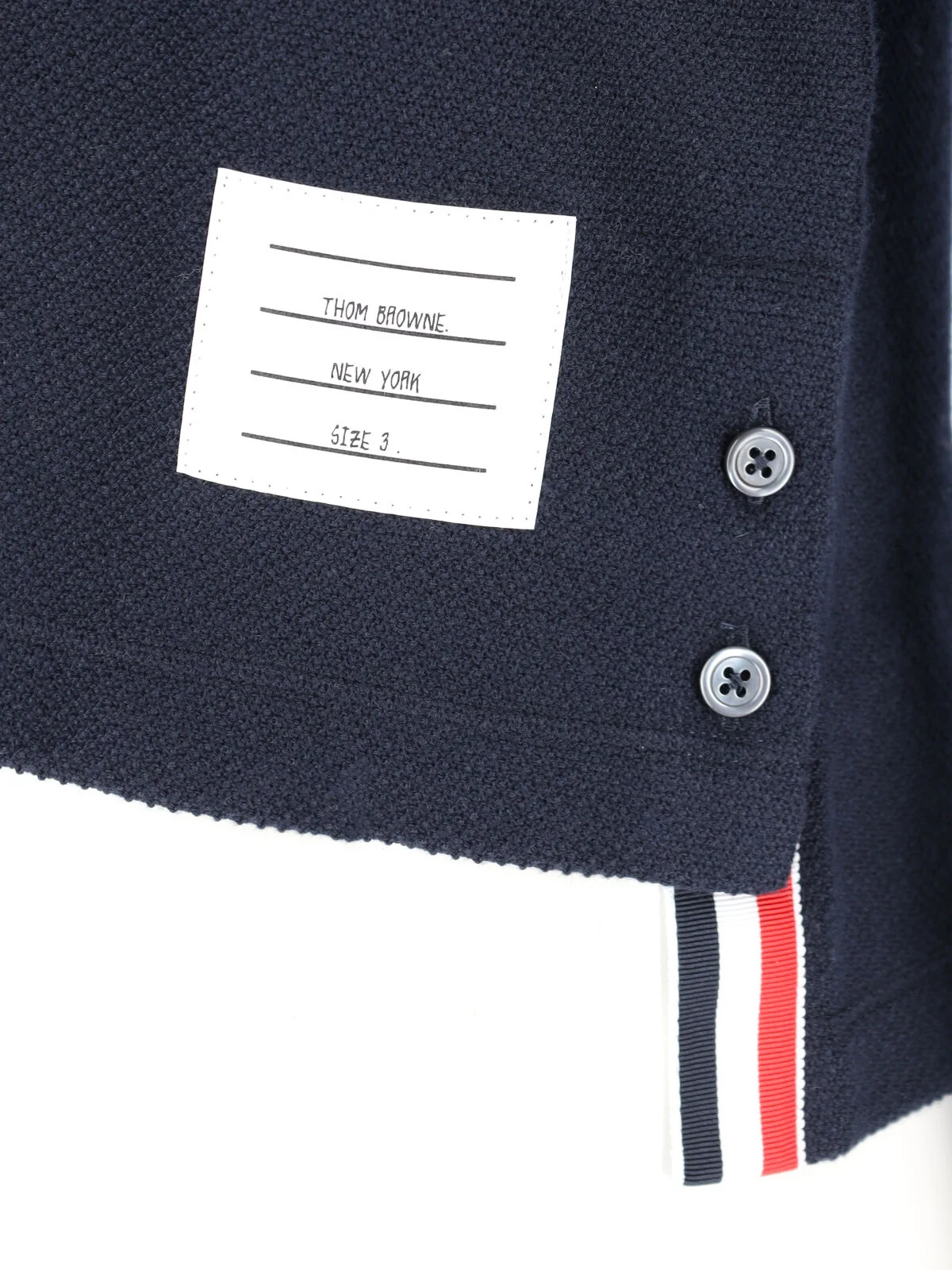 Thom Browne-Style Crewneck Sweater - Image 4